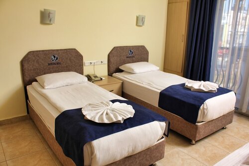 Стандартный двухместный номер с 2 односпальными кроватями в BerrakSu Hotel