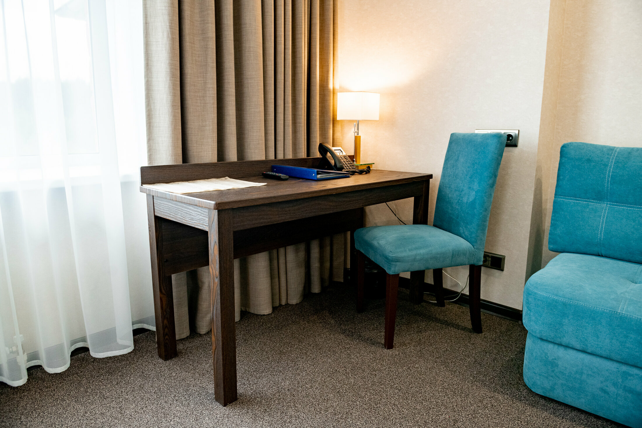 Улучшенный номер с кроватью размера «king-size» или 2 отдельными кроватями