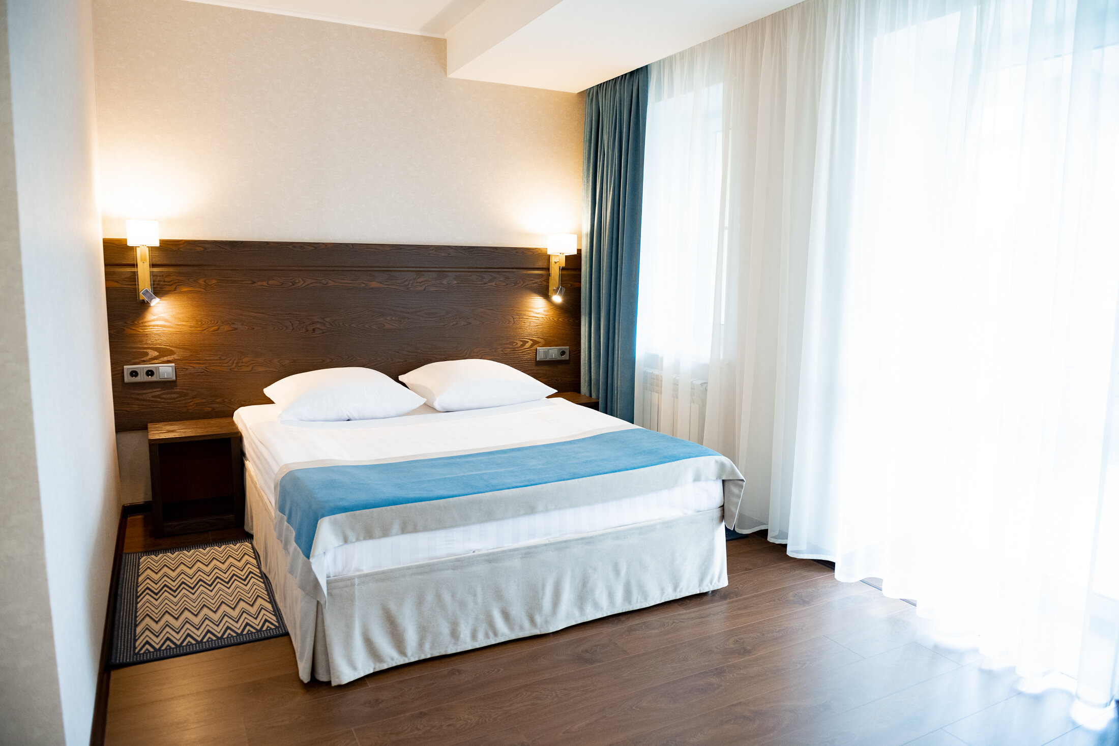 Улучшенный двухместный номер с 1 кроватью или 2 отдельными кроватями, вид на город