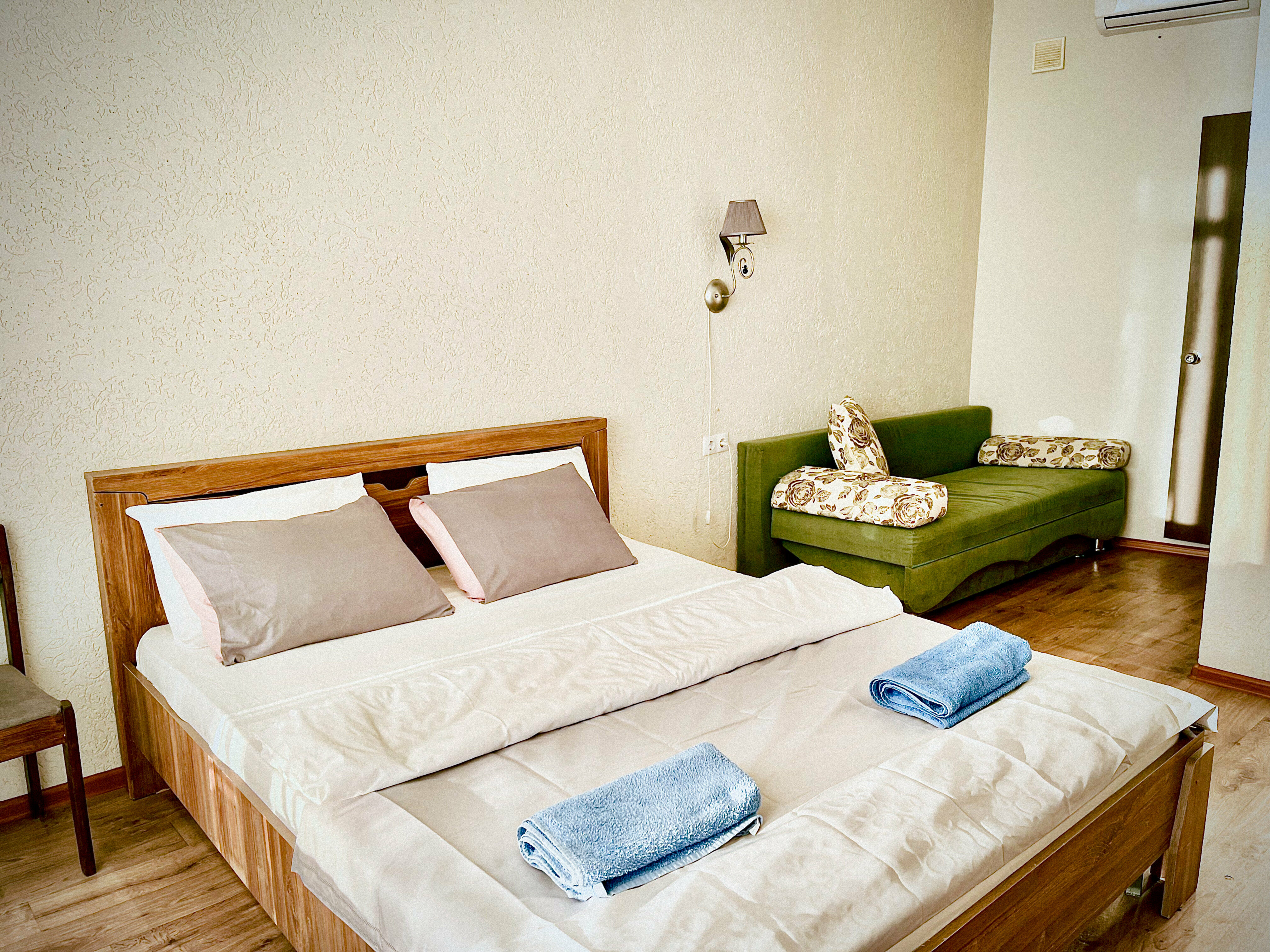 Двухместный номер с 1 кроватью и видом на море