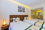 Двухместный номер «Делюкс» с 2 односпальными кроватями в Ally Beach Boutique Hotel Hoian