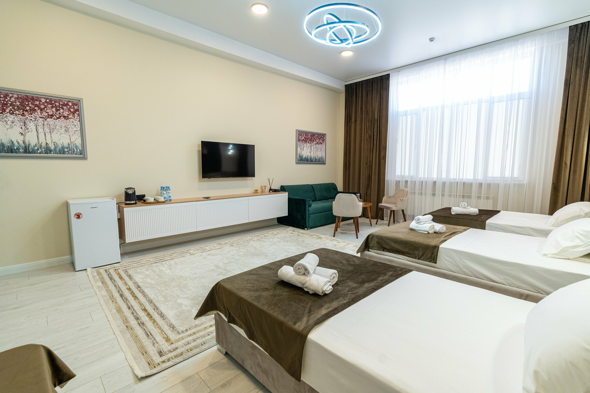 Четырехместный номер Делюкс