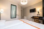 Номер с 2 односпальными кроватями в Appartement confortable à Montmartre Paris