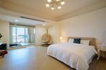 Двухместный номер «Делюкс» с 1 двуспальной кроватью, вид на море в Little Piggy B&b