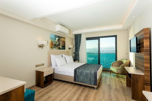 Номер «Премиум», 1 спальня, для некурящих, вид на море в Gulluk Yali Boutique Hotel