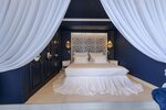 Люкс для новобрачных, гидромассажная ванна, вид на море в Irida Boutique Hotel