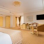 Студио Корнер с 1 двуспальной кроватью в Rimar Hotel Krasnodar