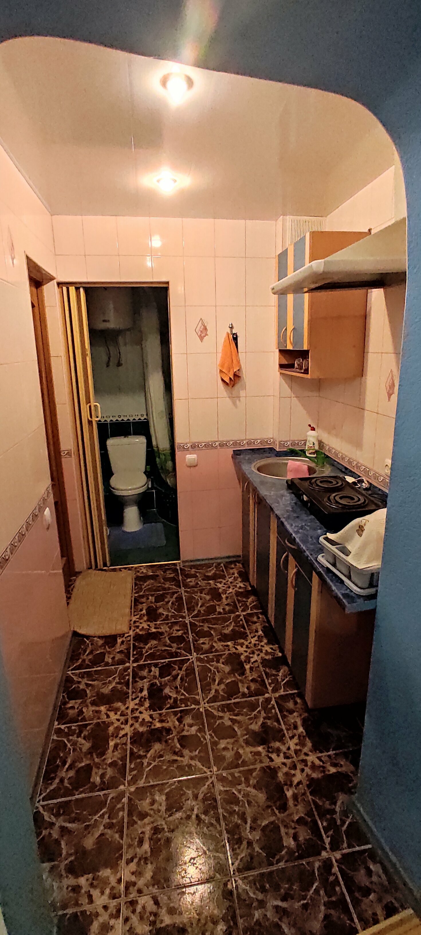 Трехместный номер с душем