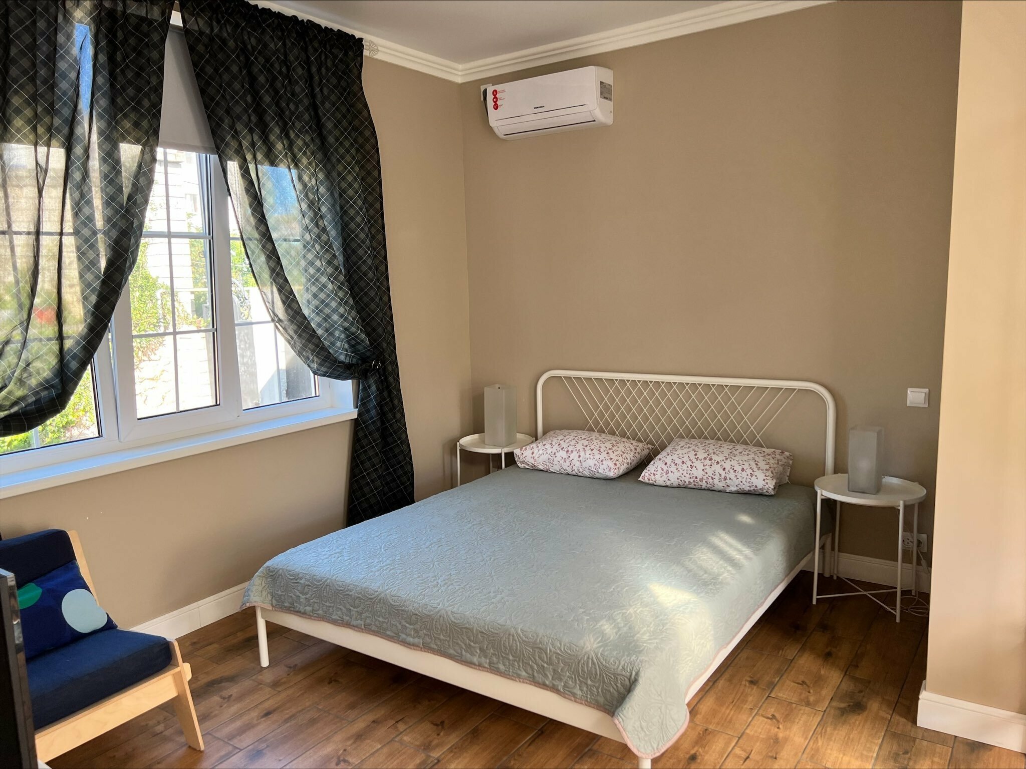 Двухместный номер с 1 кроватью и террасой