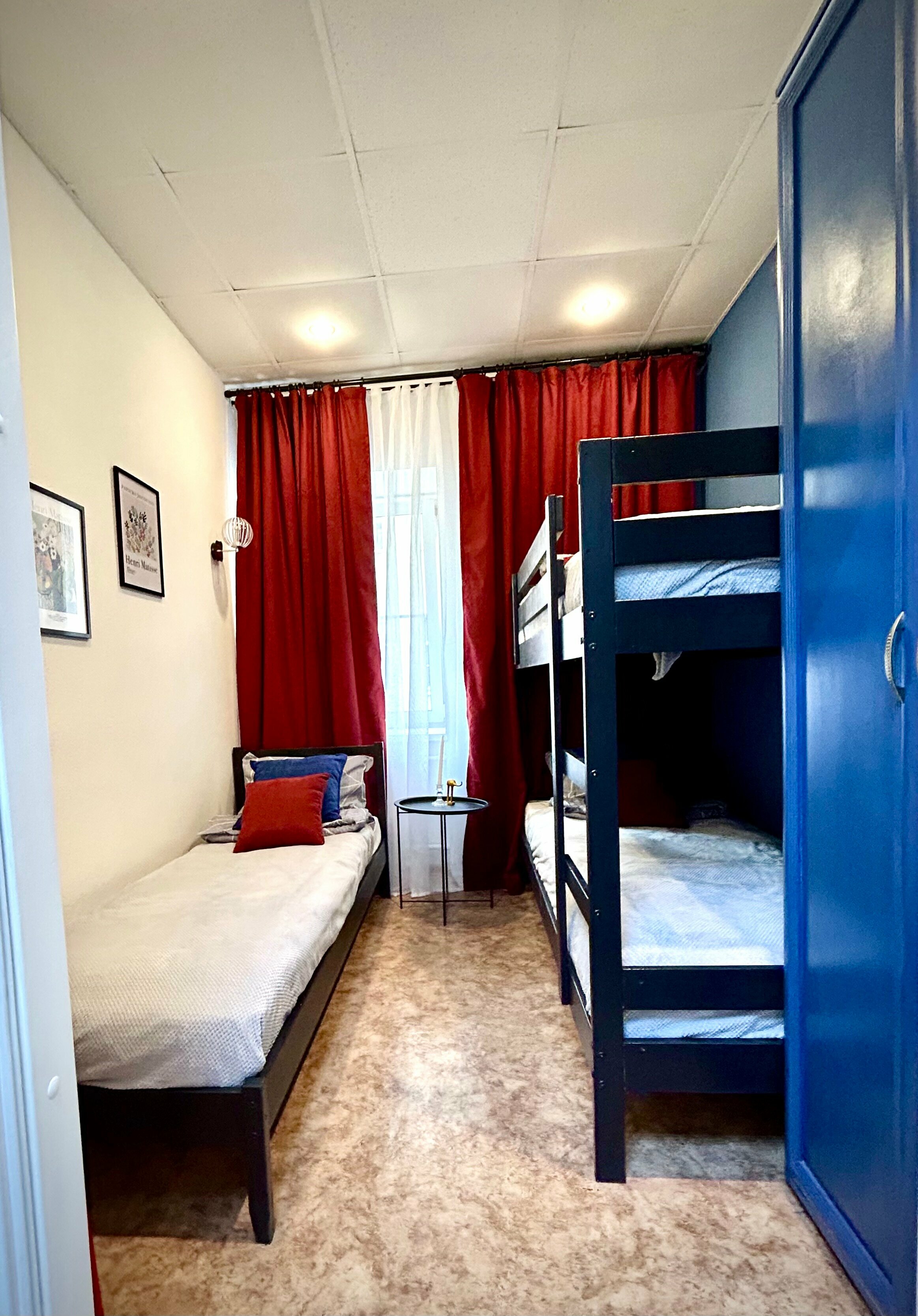 Бюджетный трехместный номер