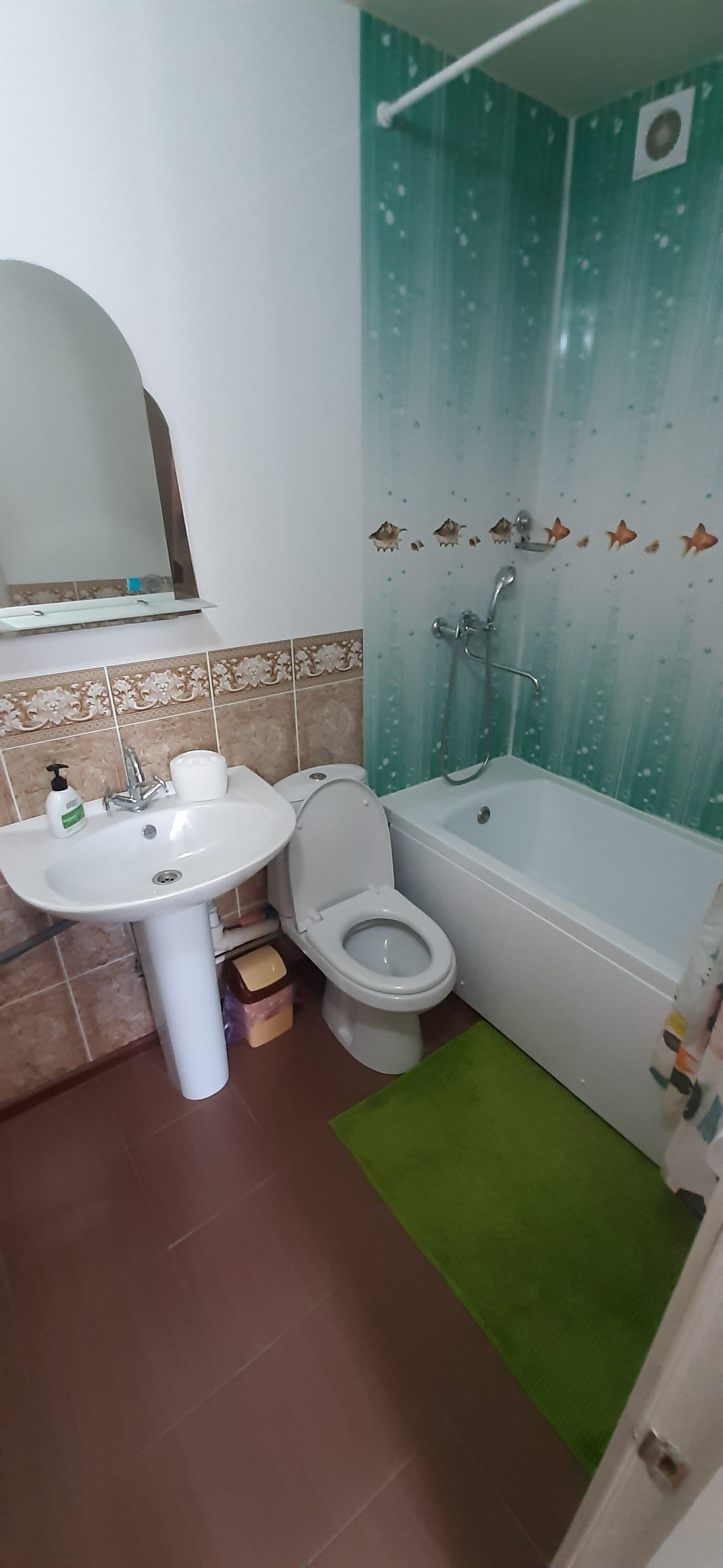 Двухместный номер с 1 кроватью и собственной ванной комнатой