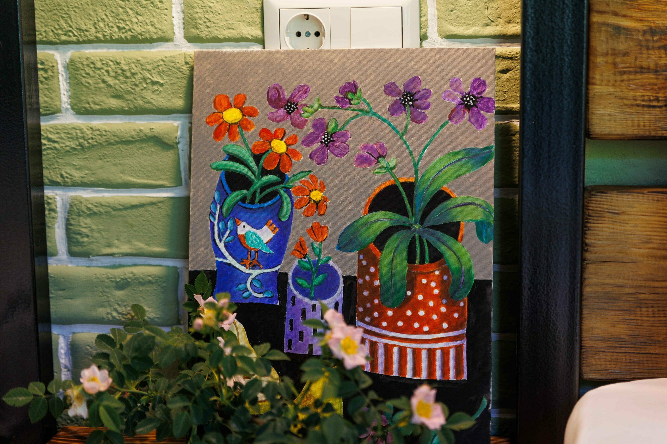 Четырехместный номер с видом на горы