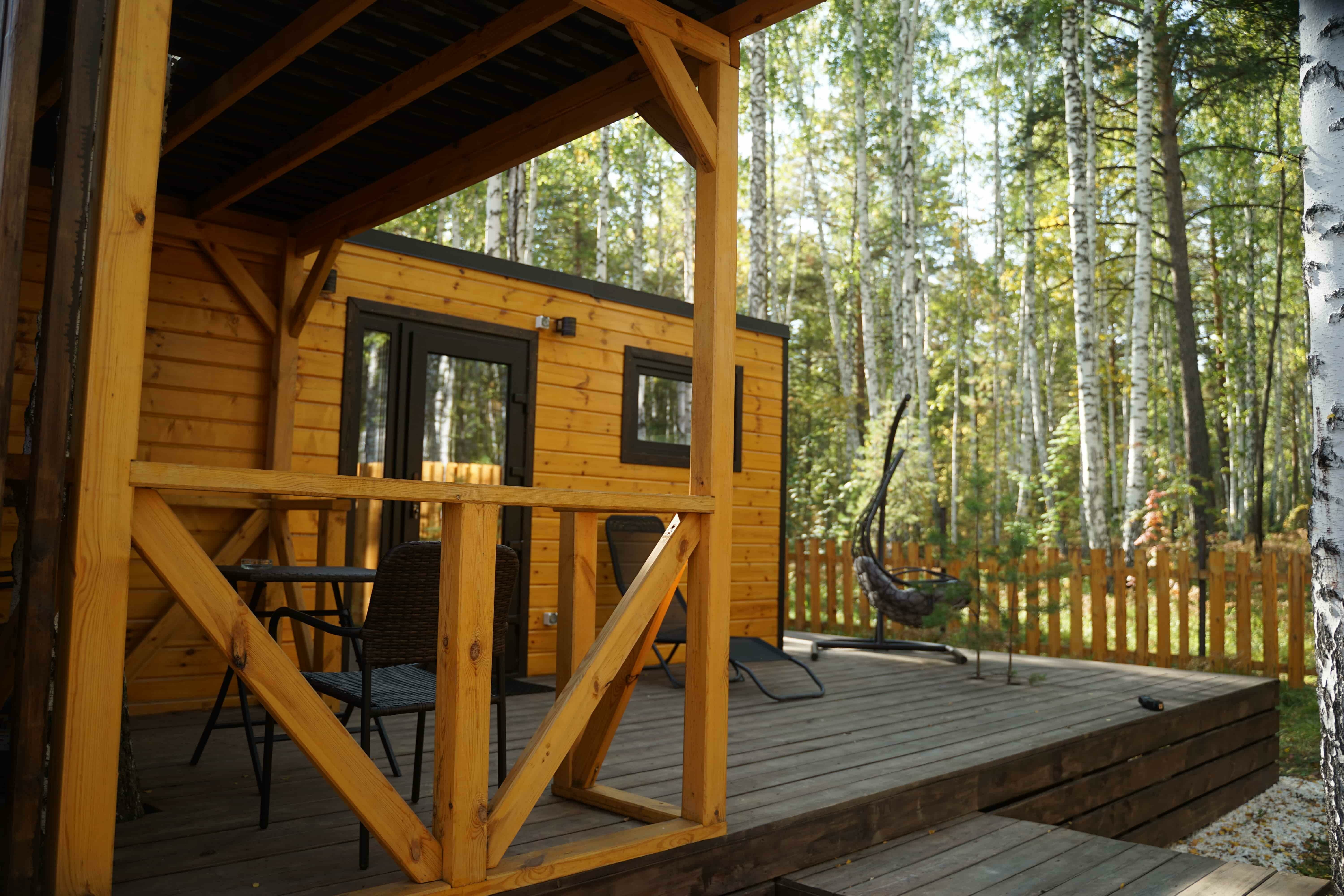 Дом с видом на лес