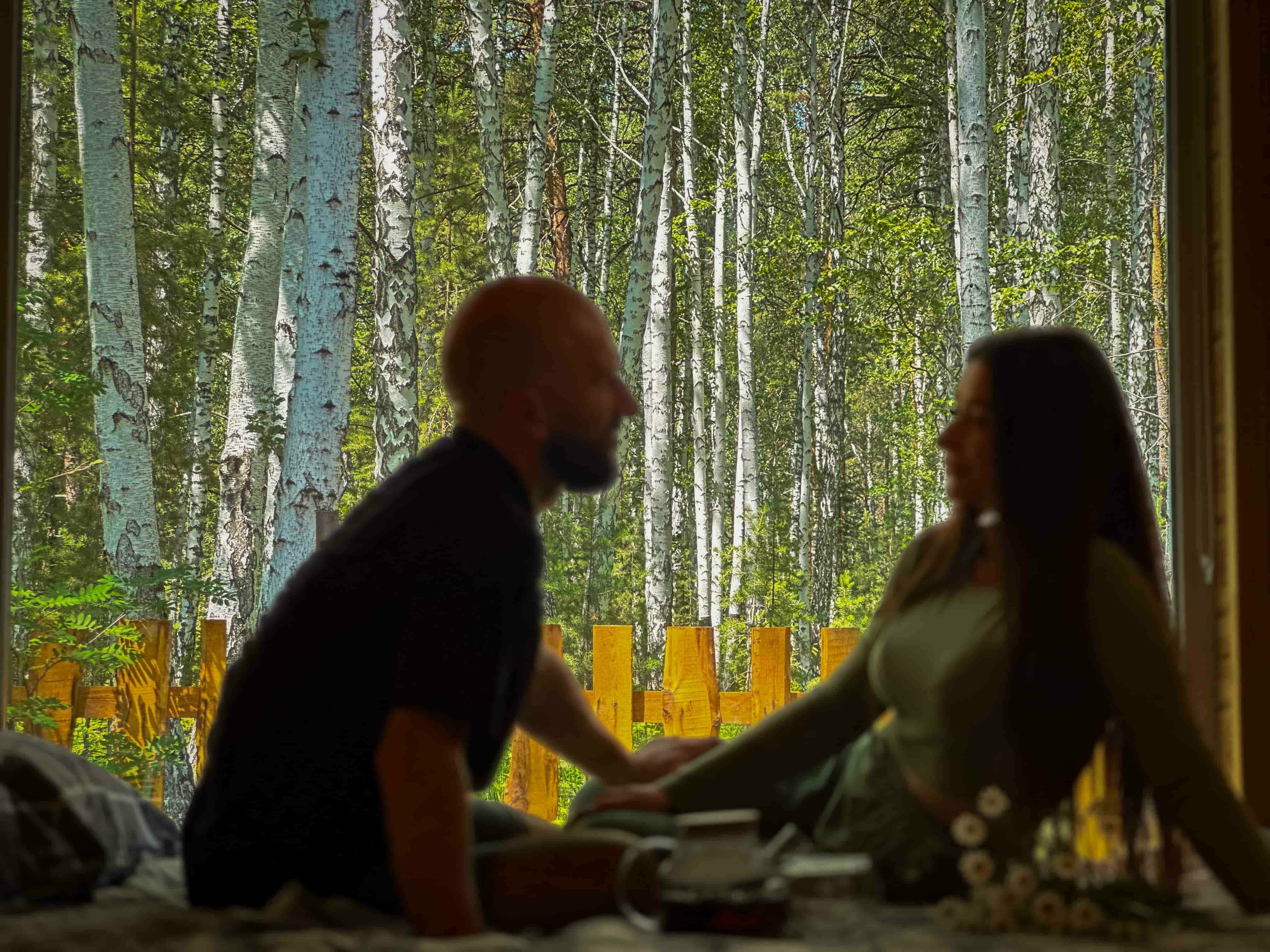 Дом с видом на лес