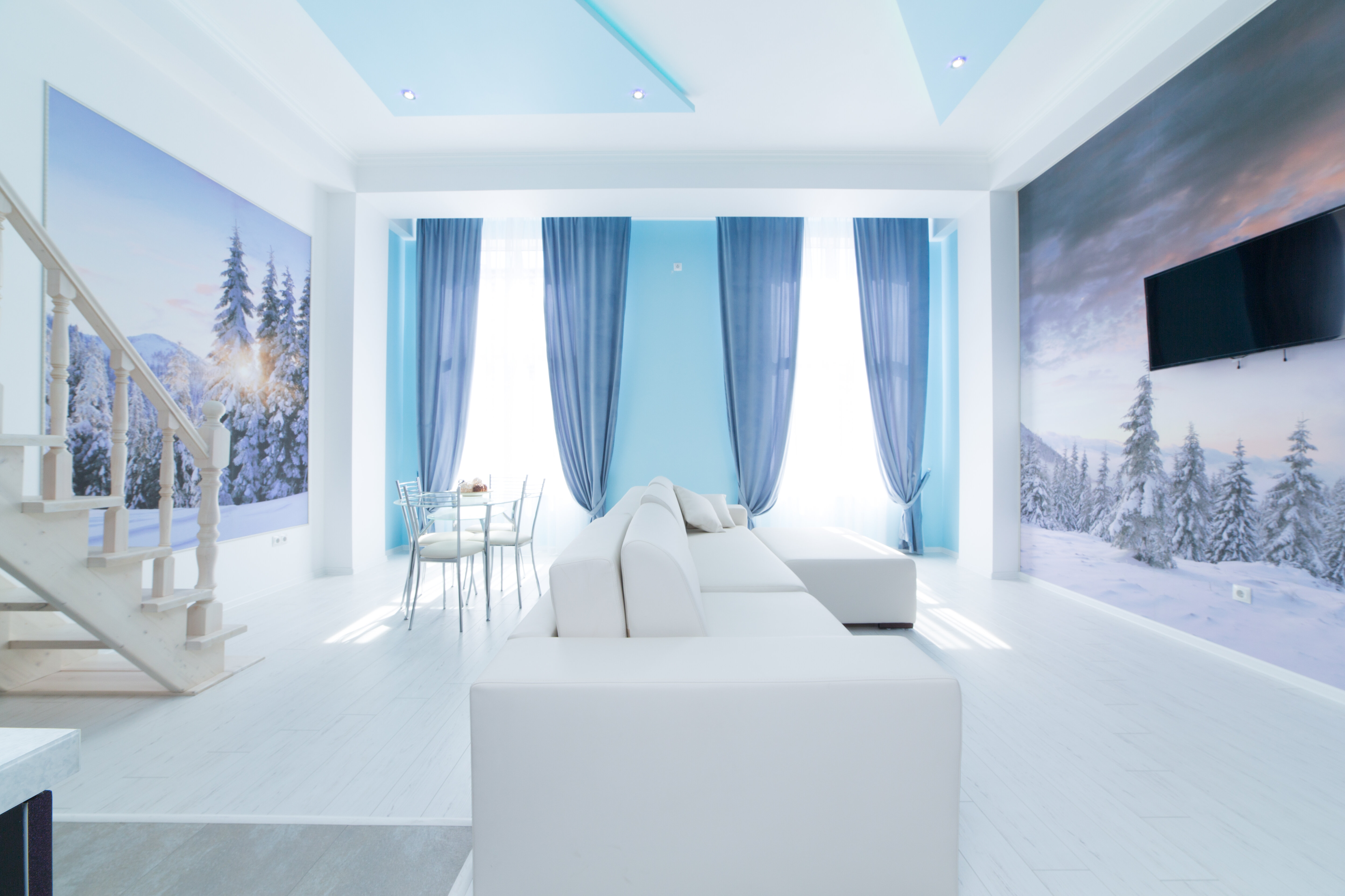 Двухуровневые апартаменты