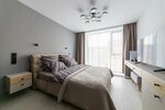 Номер-студия с кроватью размера "king-size" и диван-кроватью в Suite Avenue