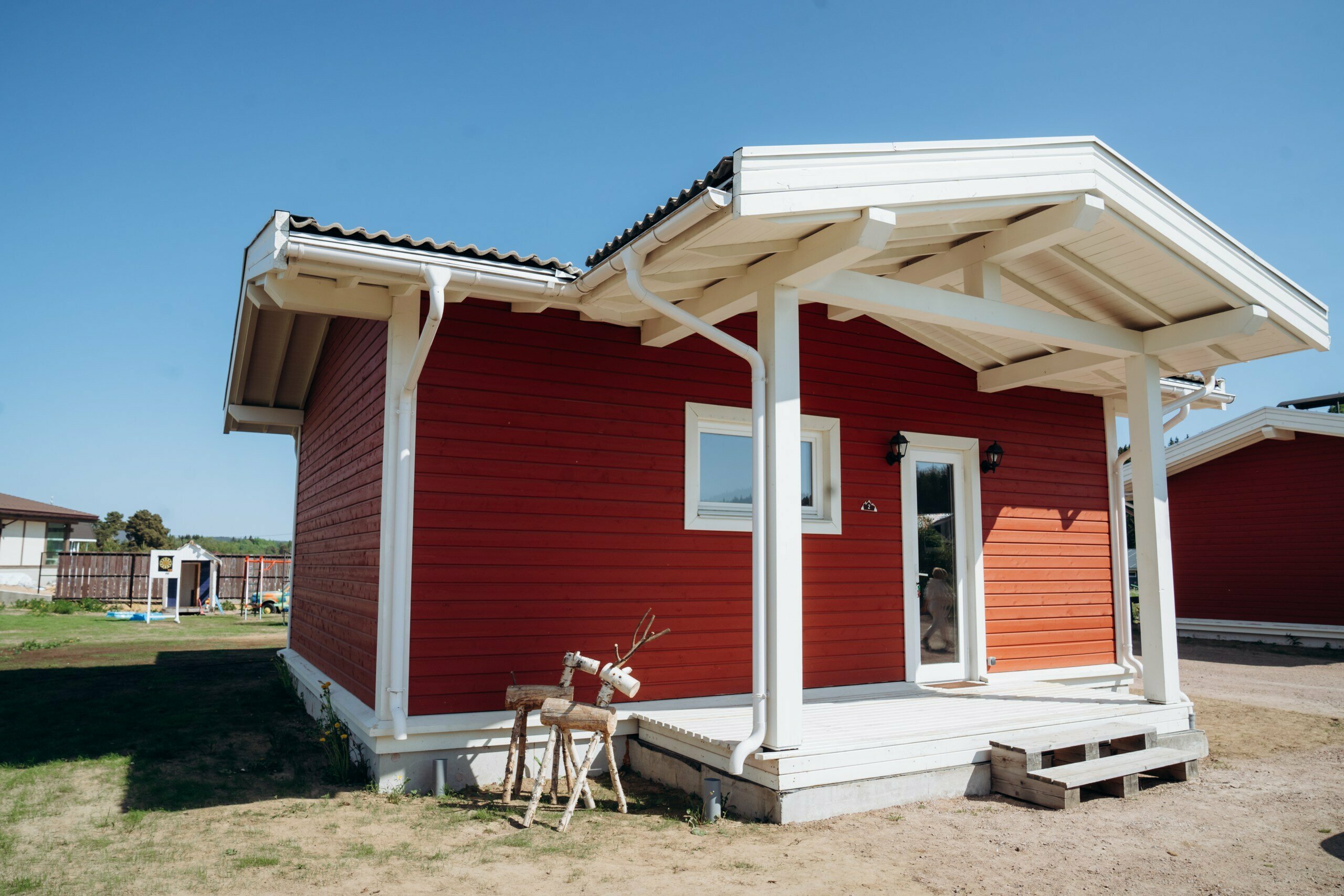 Коттедж с видом на озеро