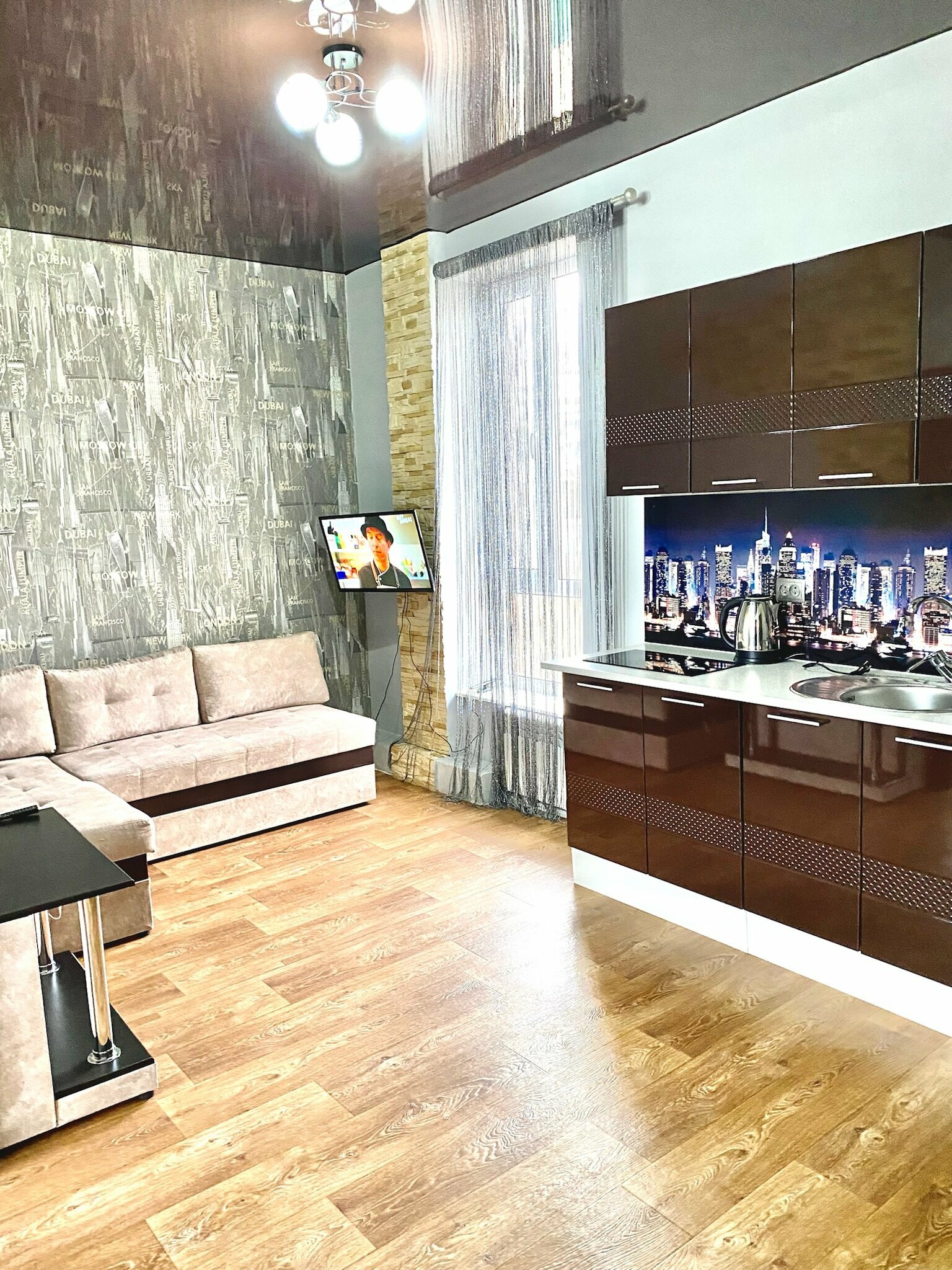 Апартаменты с 1 спальней