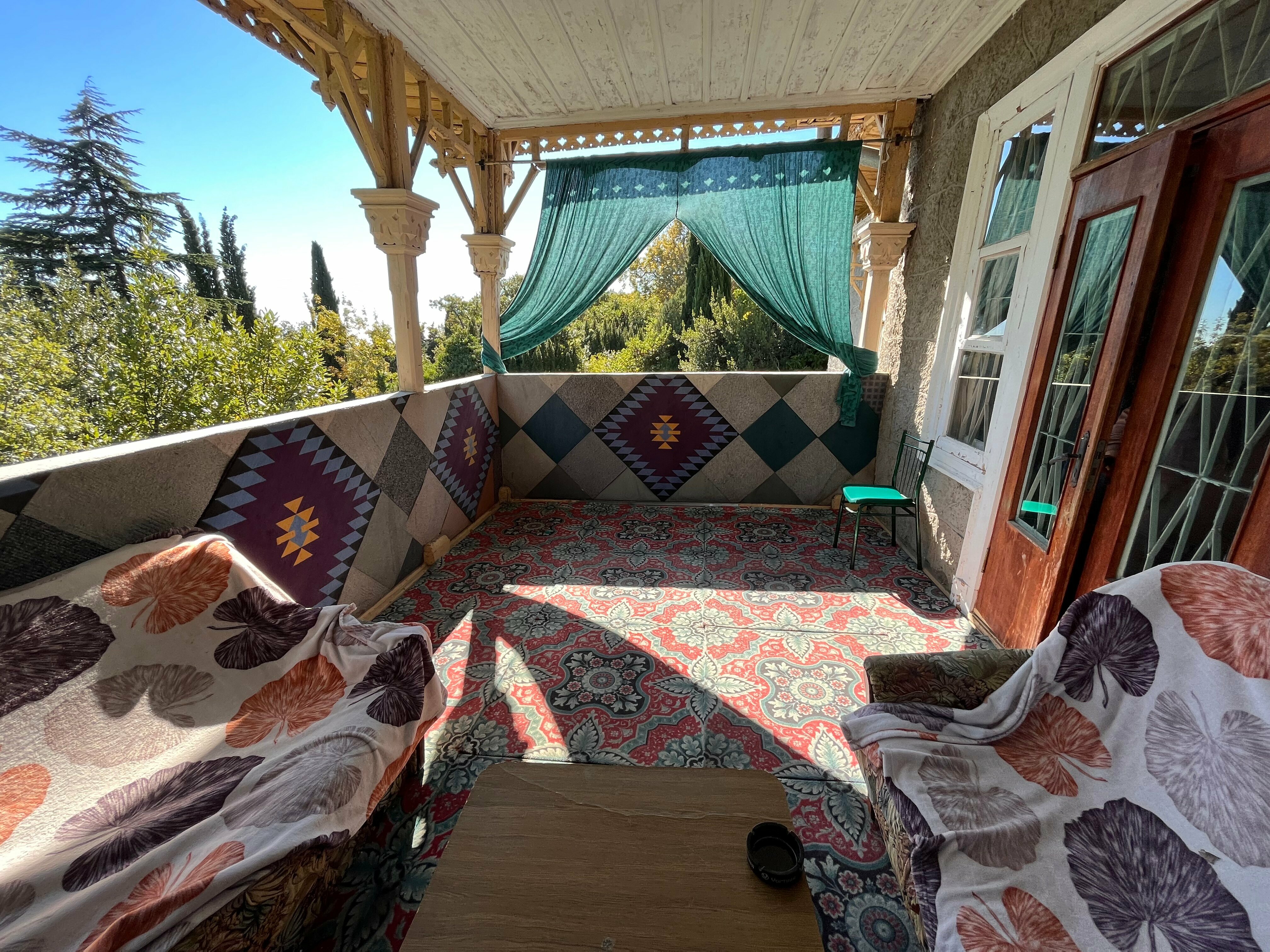 Двухместный номер с 1 кроватью и террасой