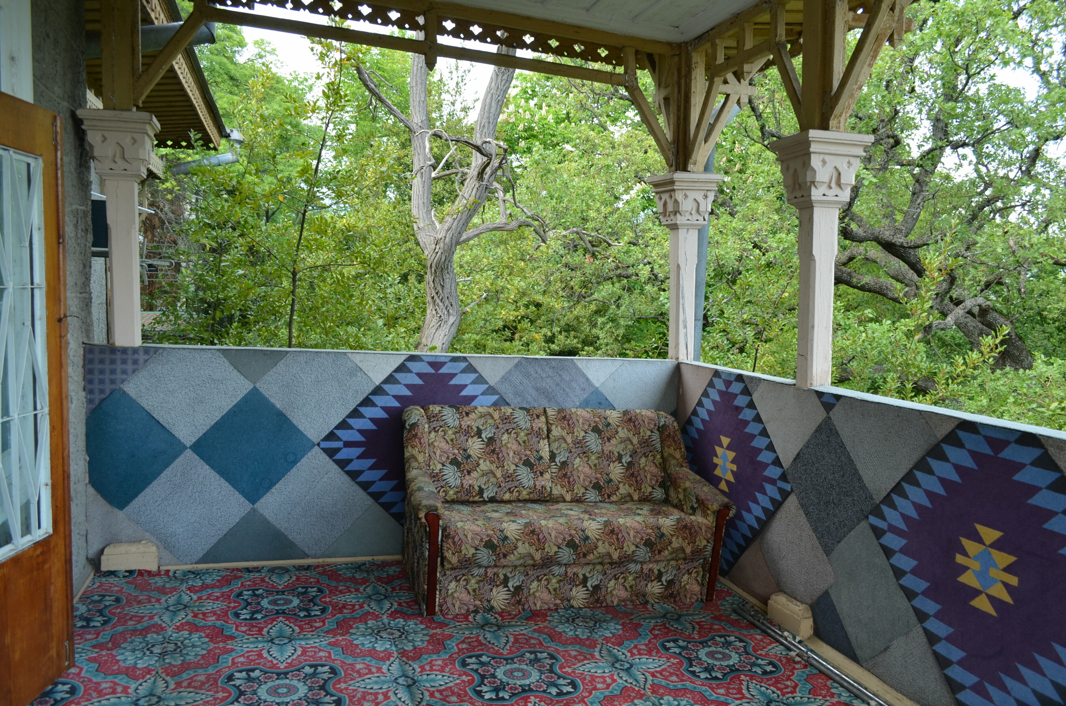 Двухместный номер с 1 кроватью и террасой