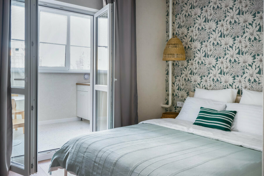 Студия "Лаос" с балконом