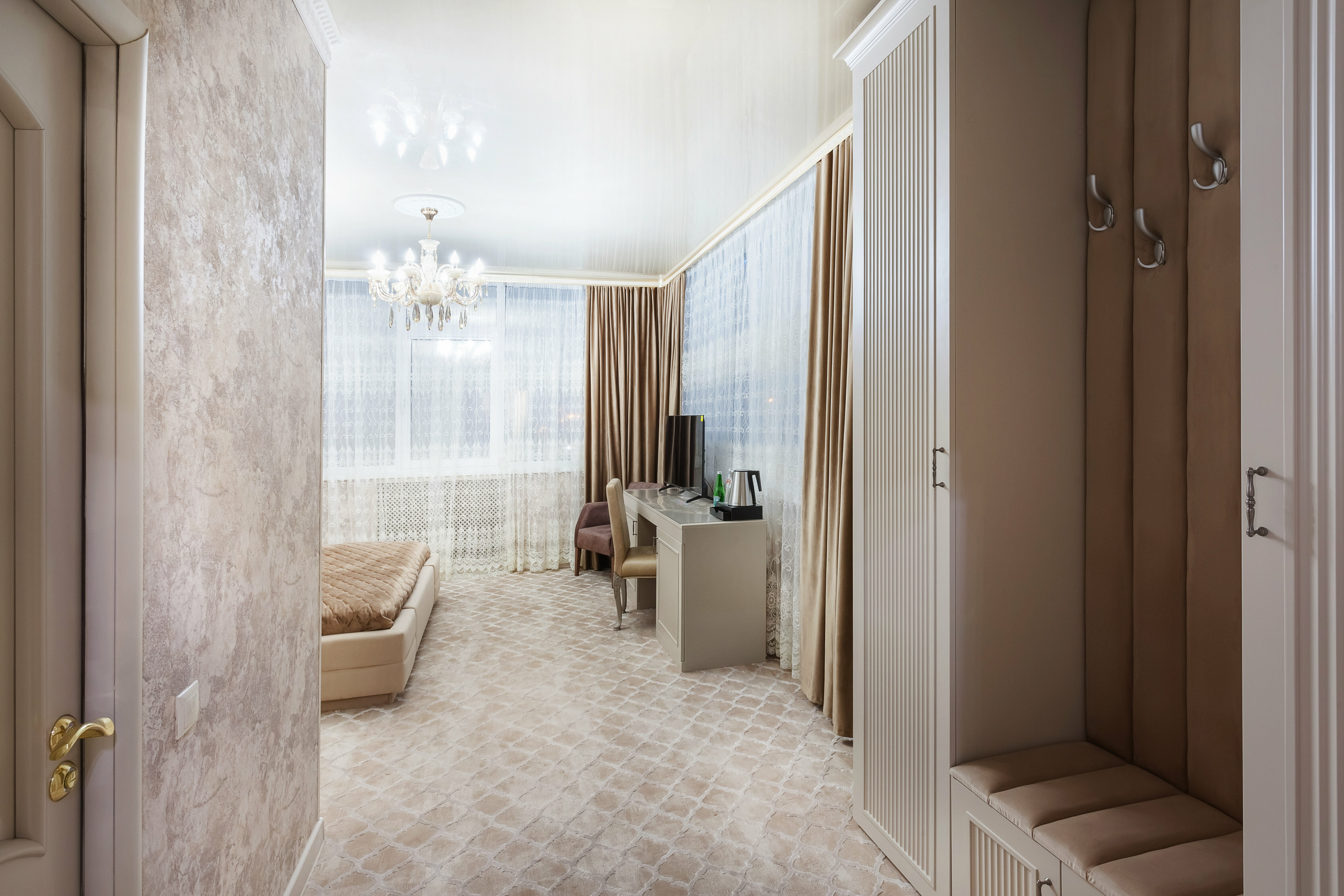 Двухместный номер с 1 кроватью и видом на горы