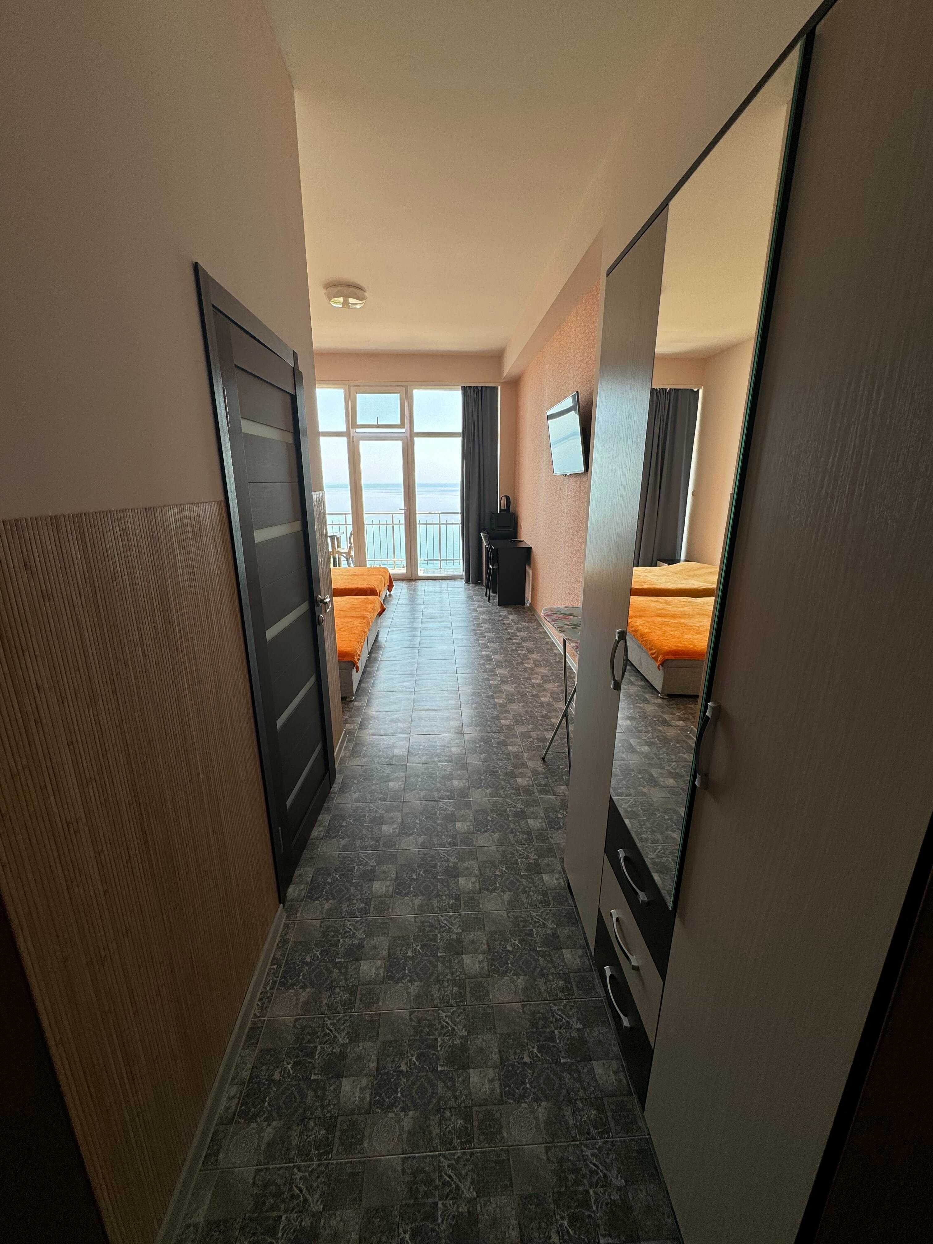 Четырехместный номер с видом на море