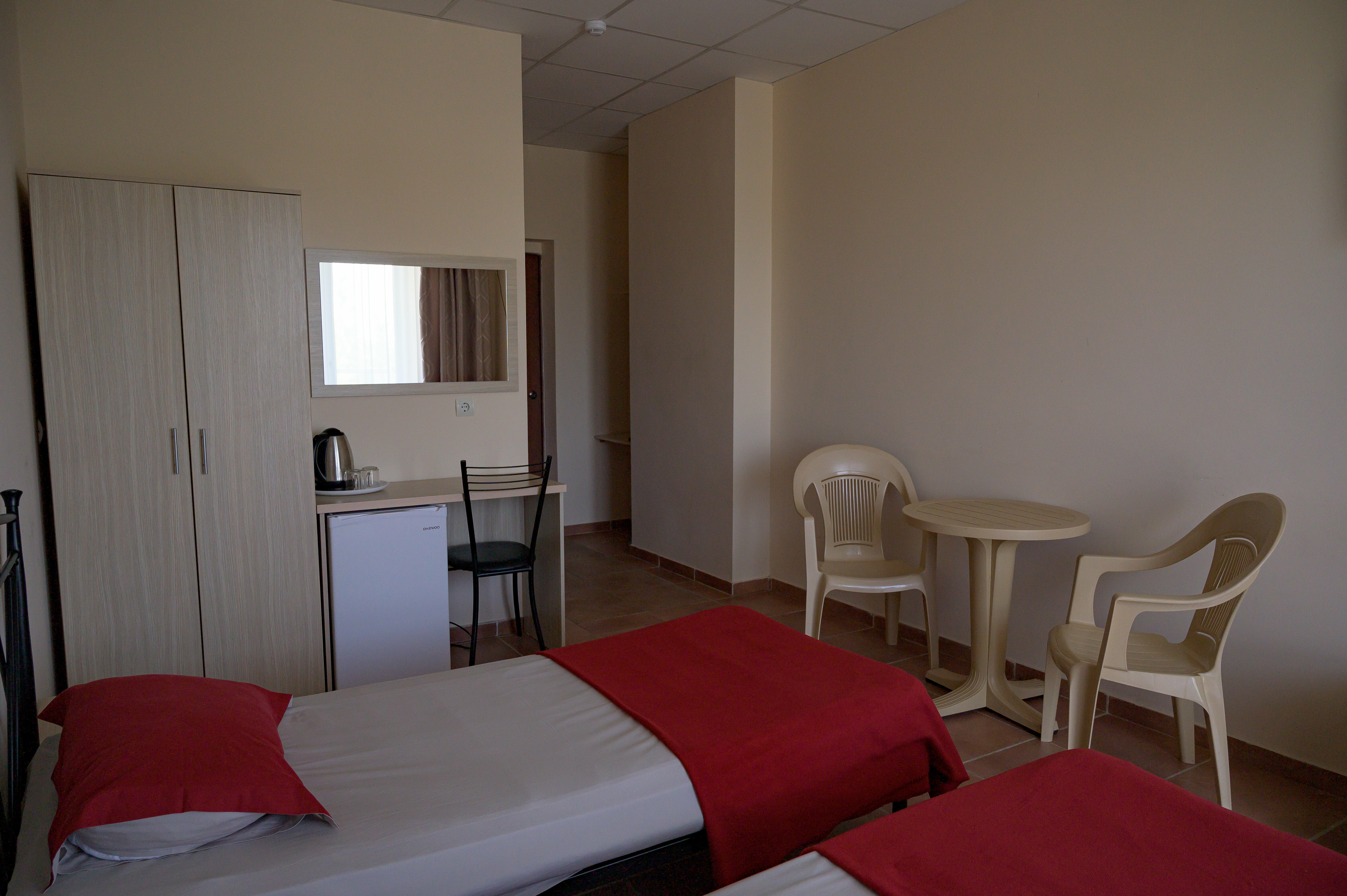 Двухместный номер с 2 отдельными кроватями и балконом