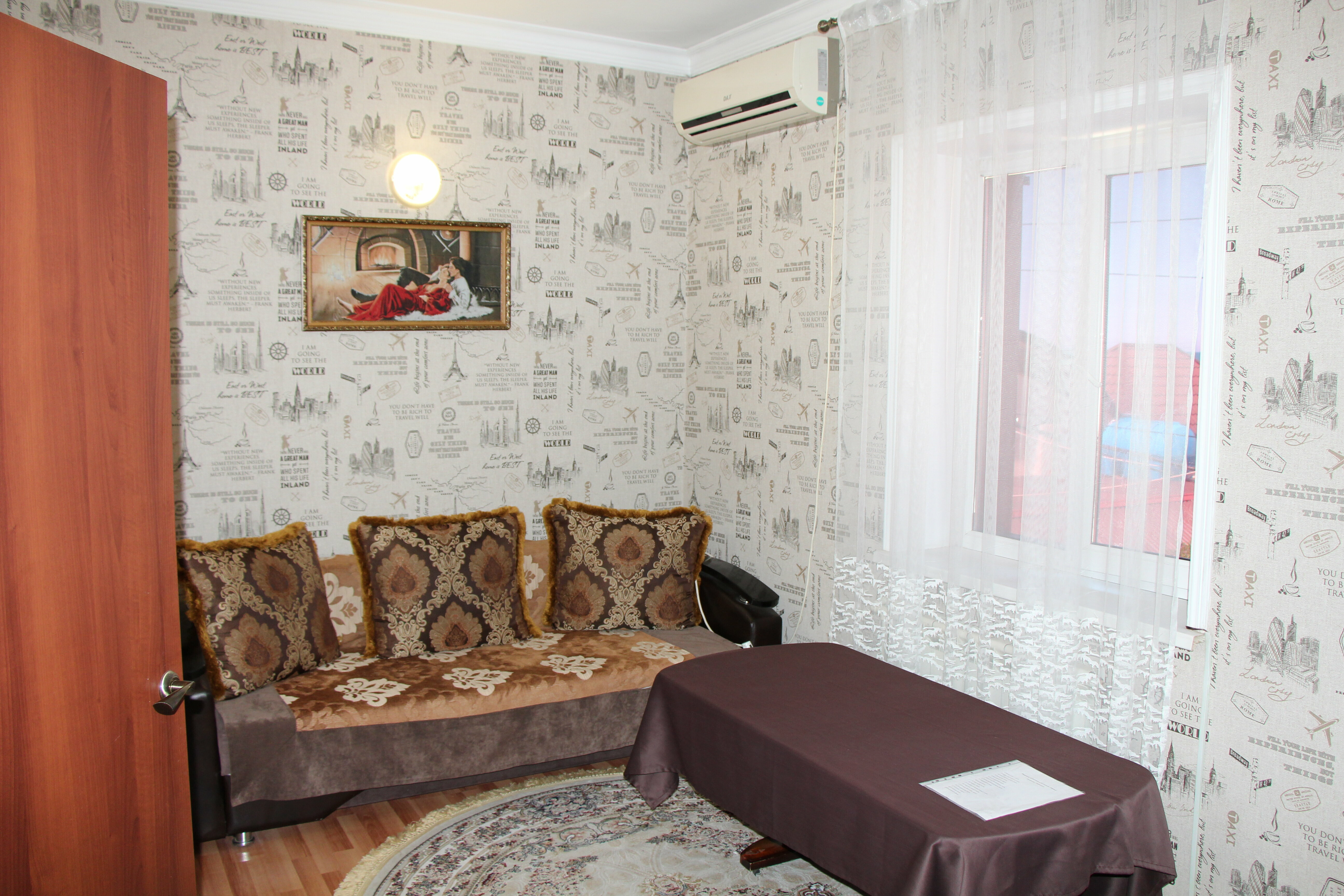 Четырехместный номер с душем