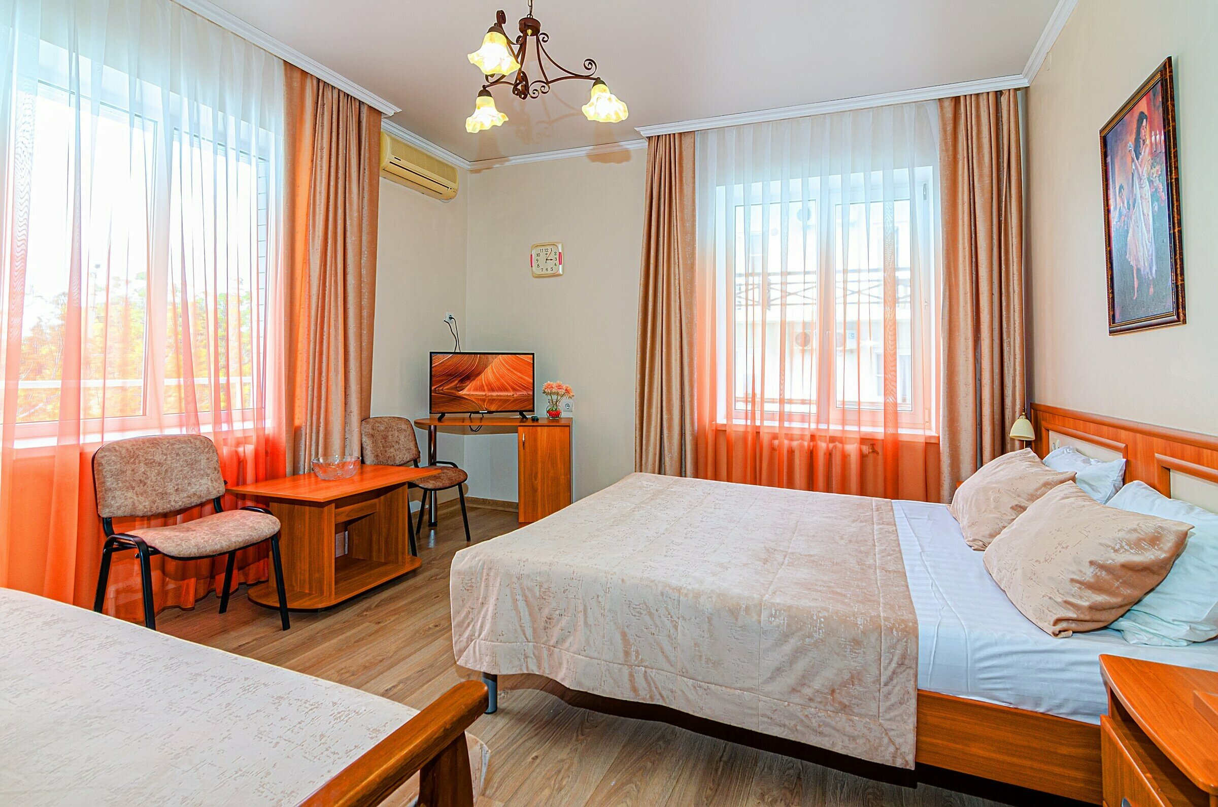 Трехместный номер с видом на море