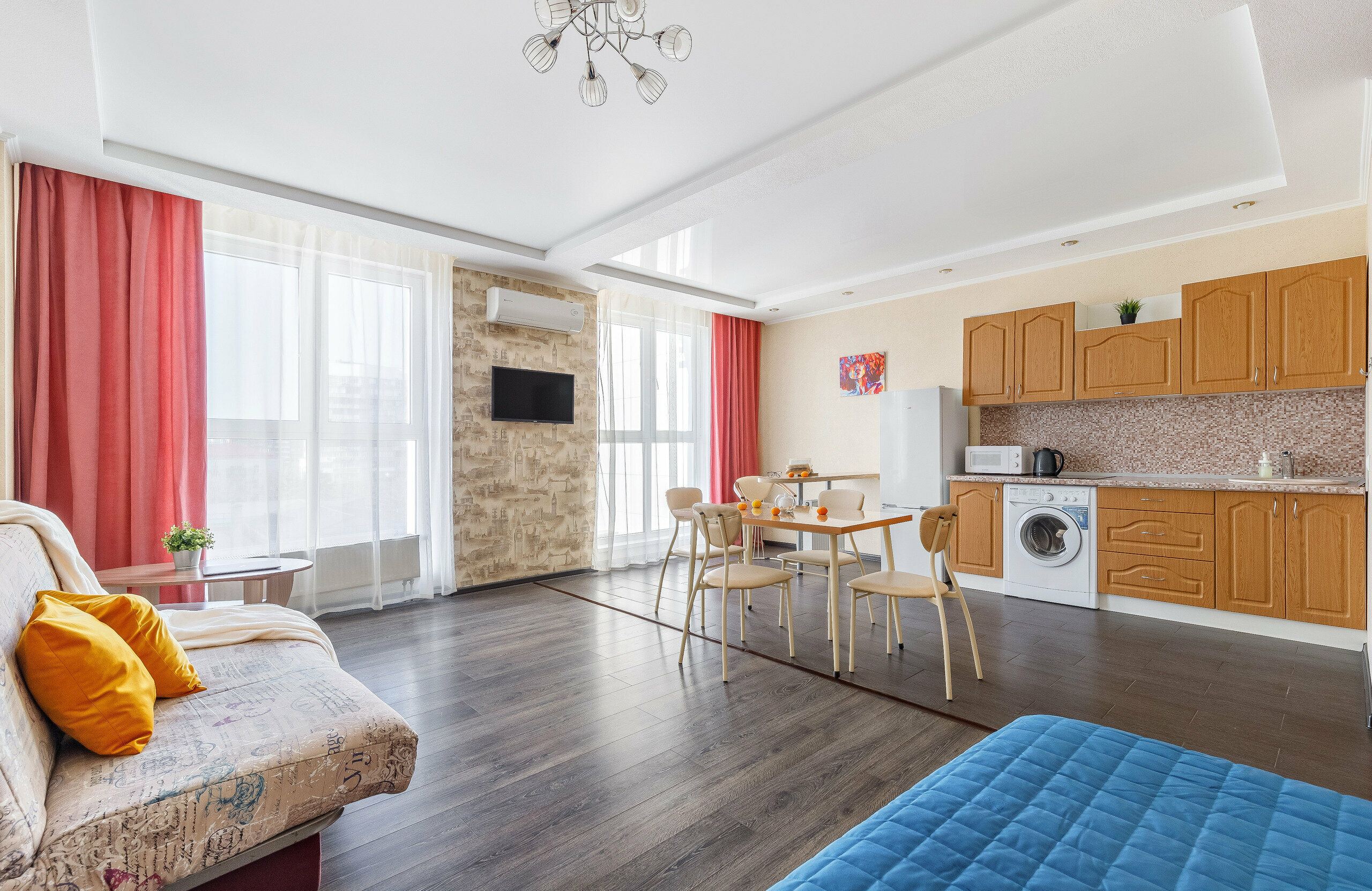 Номер-студия Делюкс с кроватью размера «queen-size»