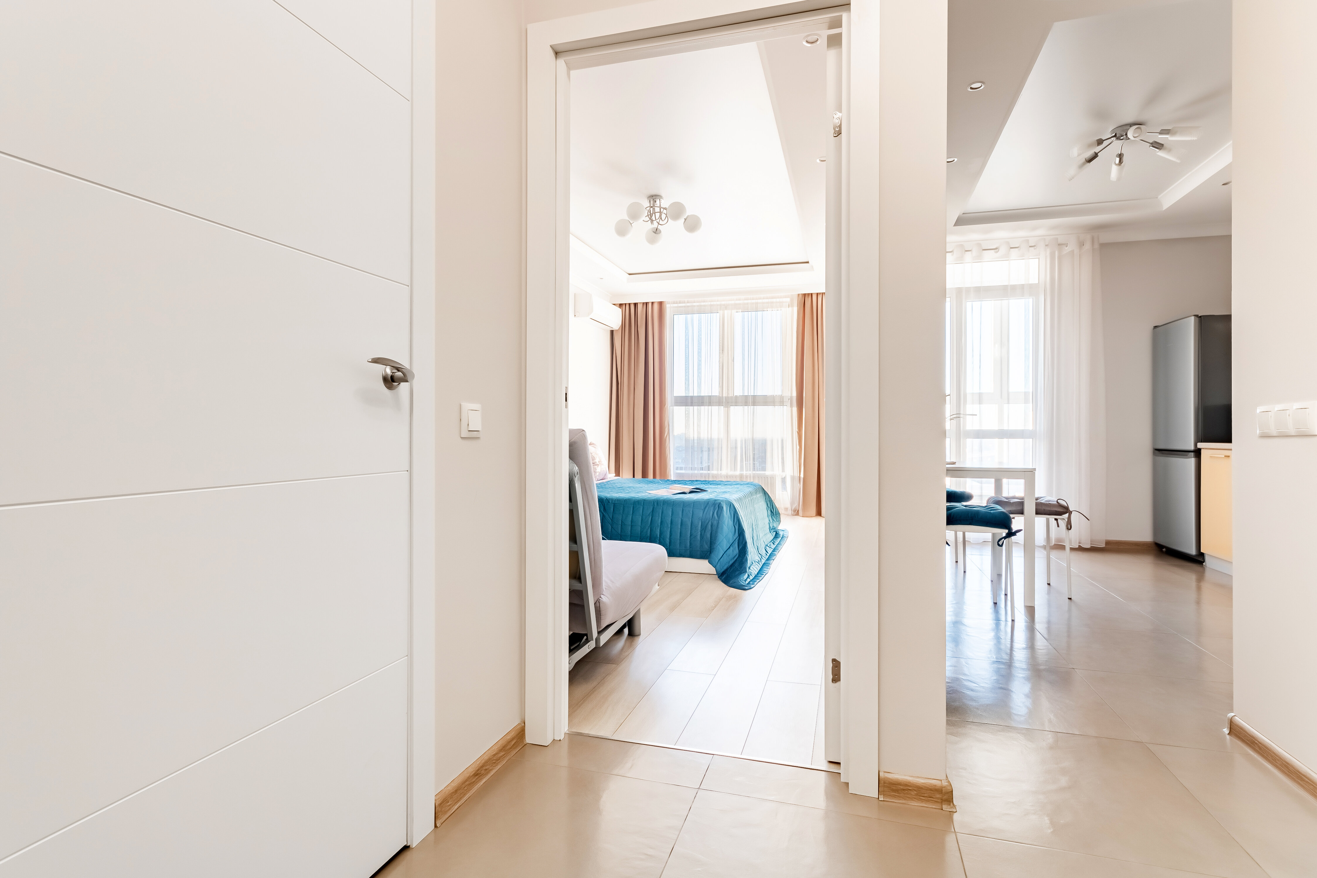 Апартаменты с 1 спальней