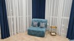 "Люкс Синий" с видом на город с кухней  с двуспальной кроватью + раскладное кресло в Номера Парк-Отель