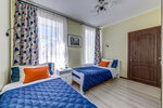 Двухместный номер с 2 односпальными кроватями и собственной ванной комнатой в Boho City