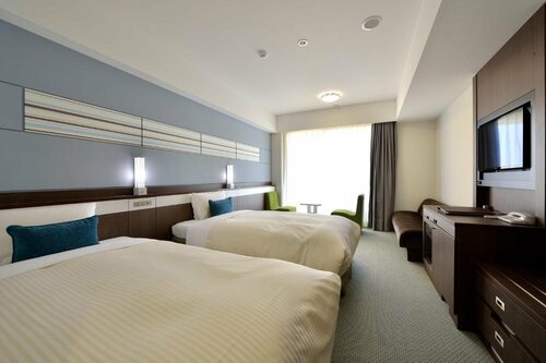 Номер Standard 2 отдельные кровати в Vessel Hotel Campana Okinawa