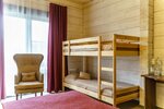 Улучшенный стандарт с двухъярусной кроватью (без домашних животных) в Эко-отель Лепота