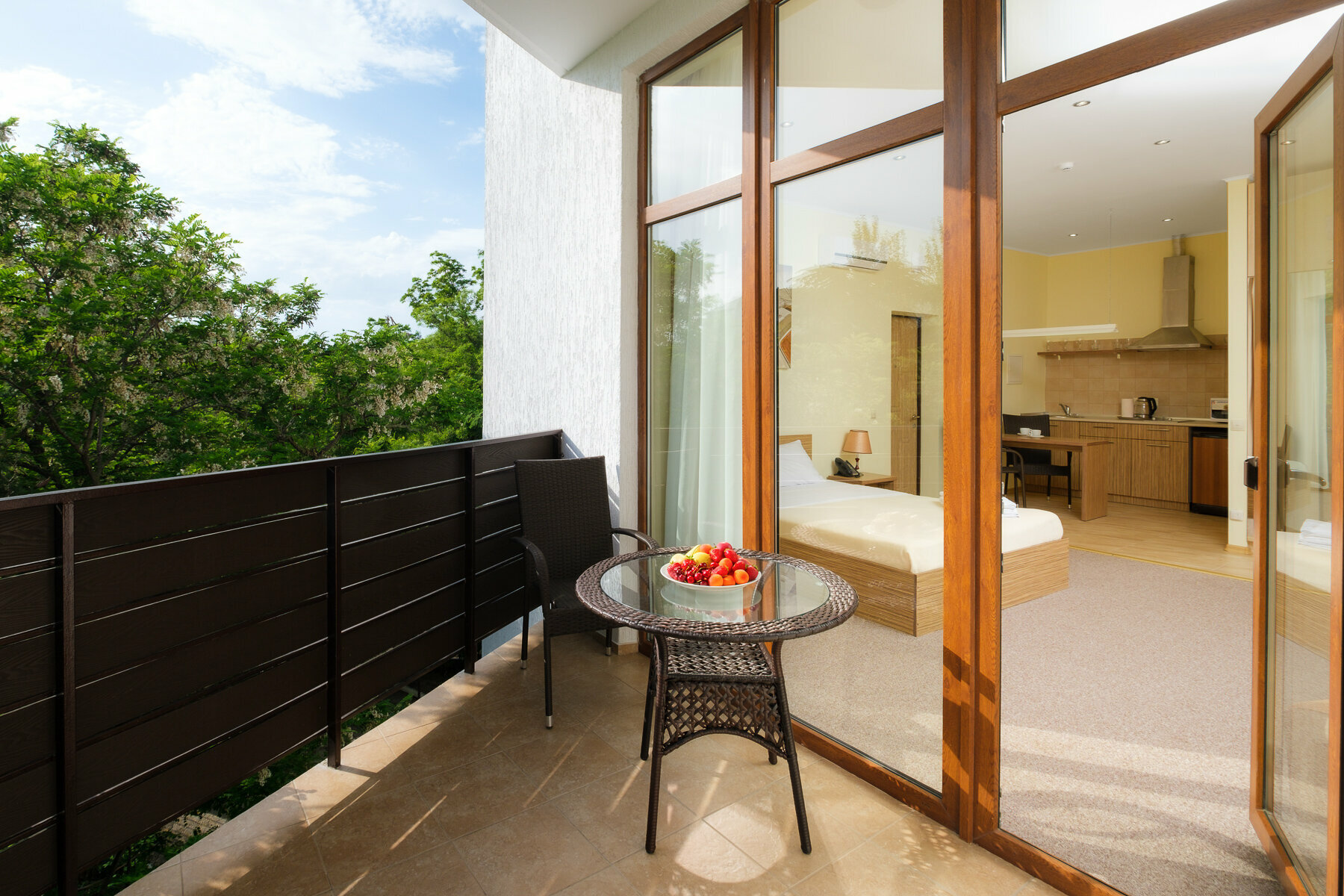 Номер-студия с балконом