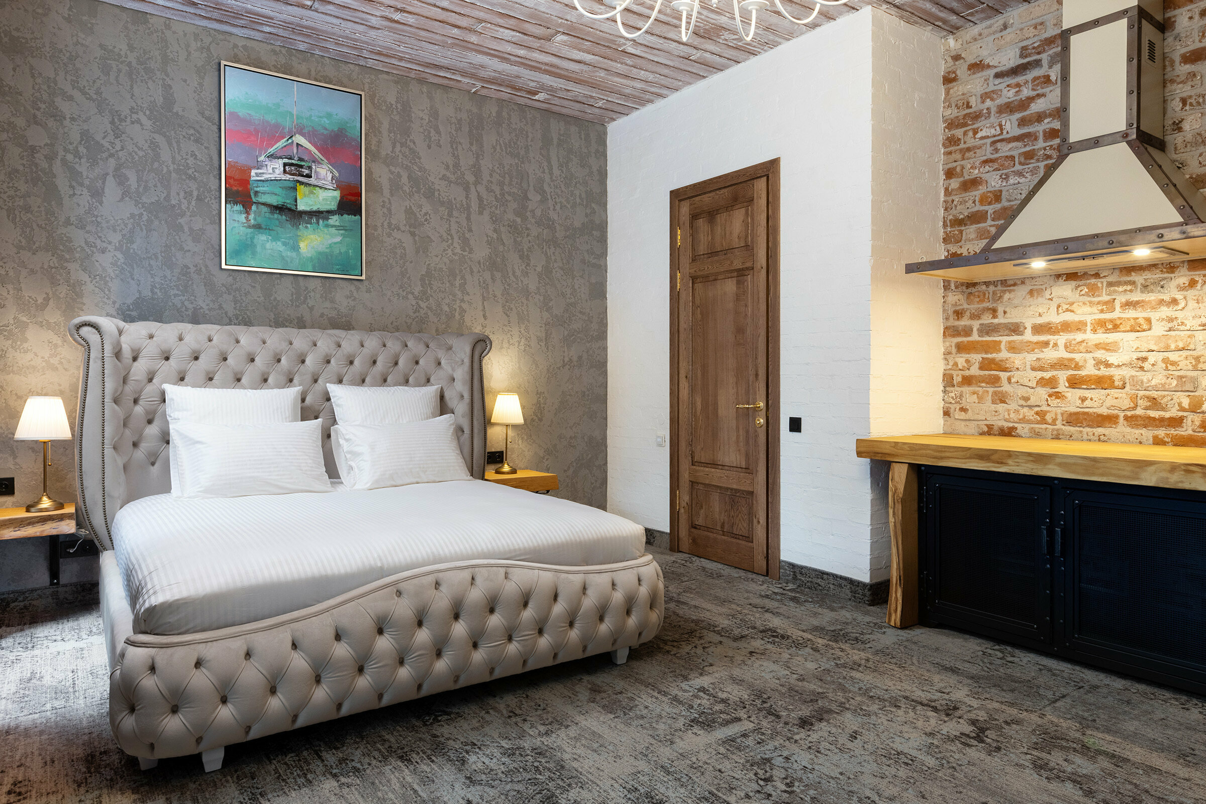 Двухместный номер Делюкс с 1 кроватью