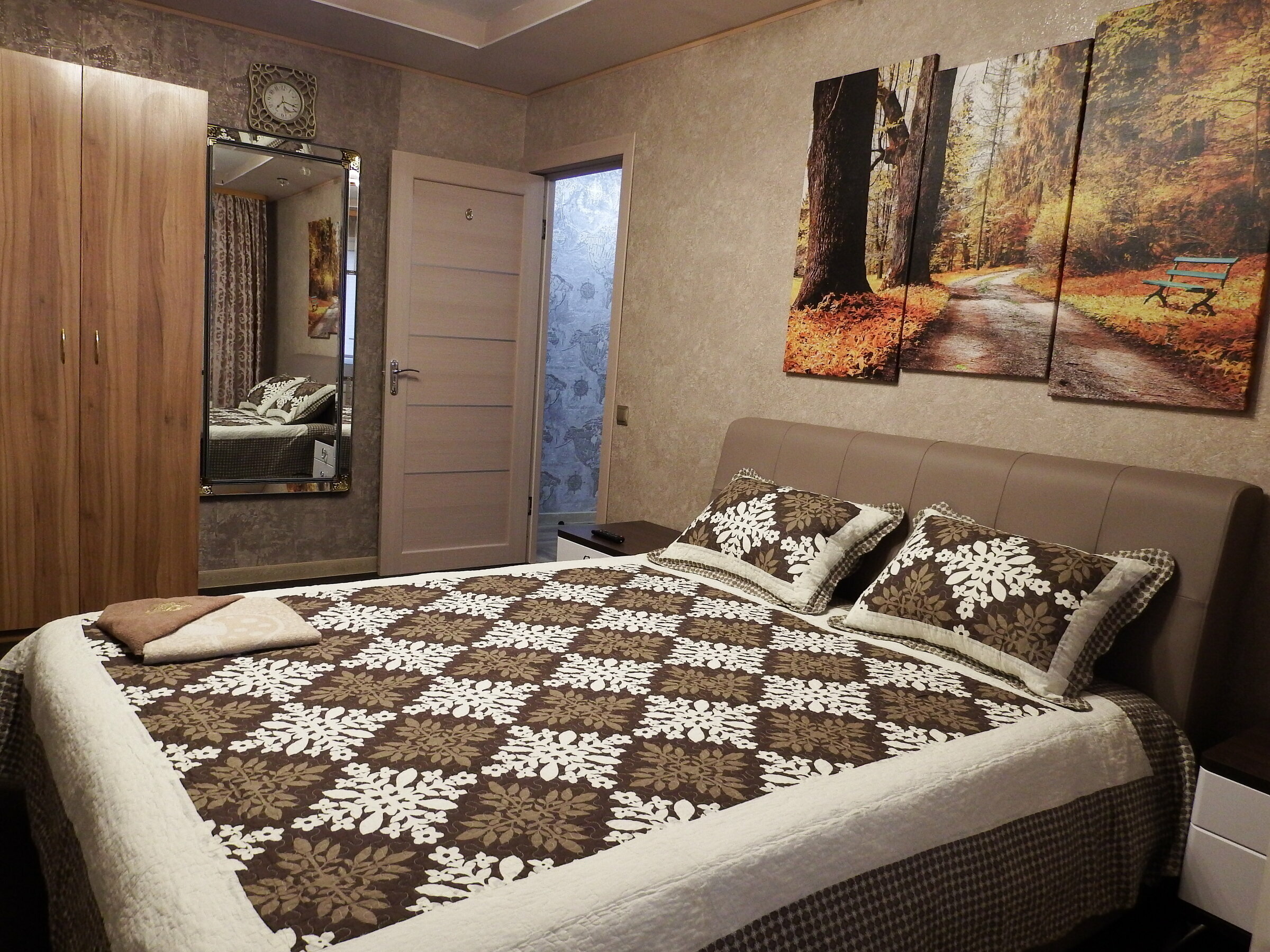 Двухместный номер с 1 кроватью и балконом