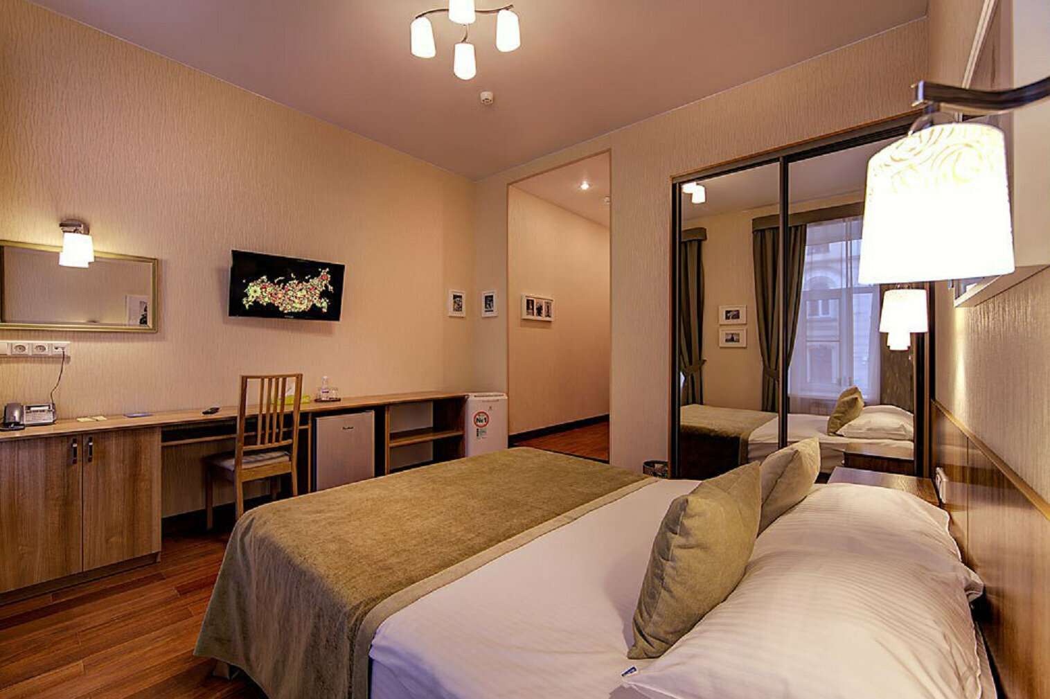 Двухместный номер с 1 кроватью