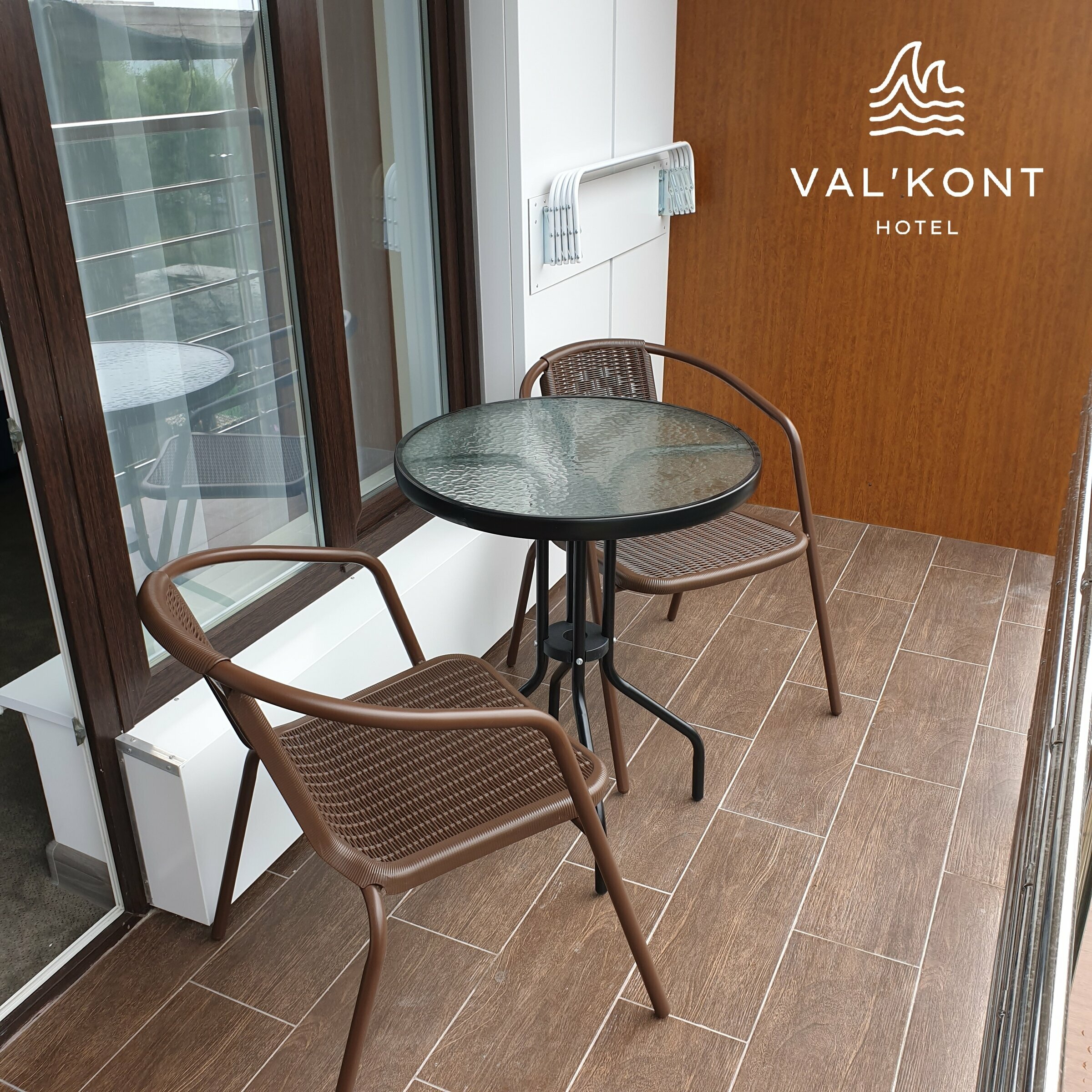 Двухместный номер с 1 кроватью или 2 отдельными кроватями, вид на горы