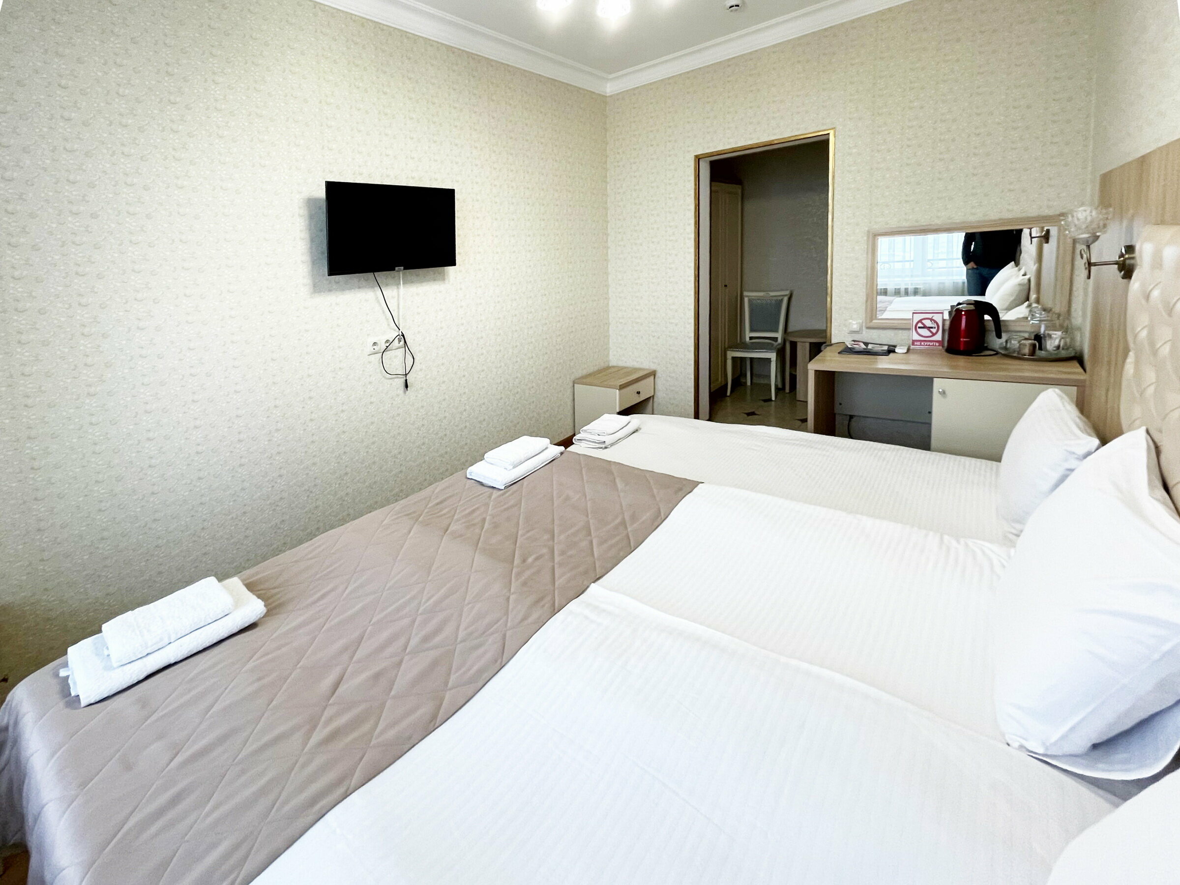 Четырехместный номер с видом на море