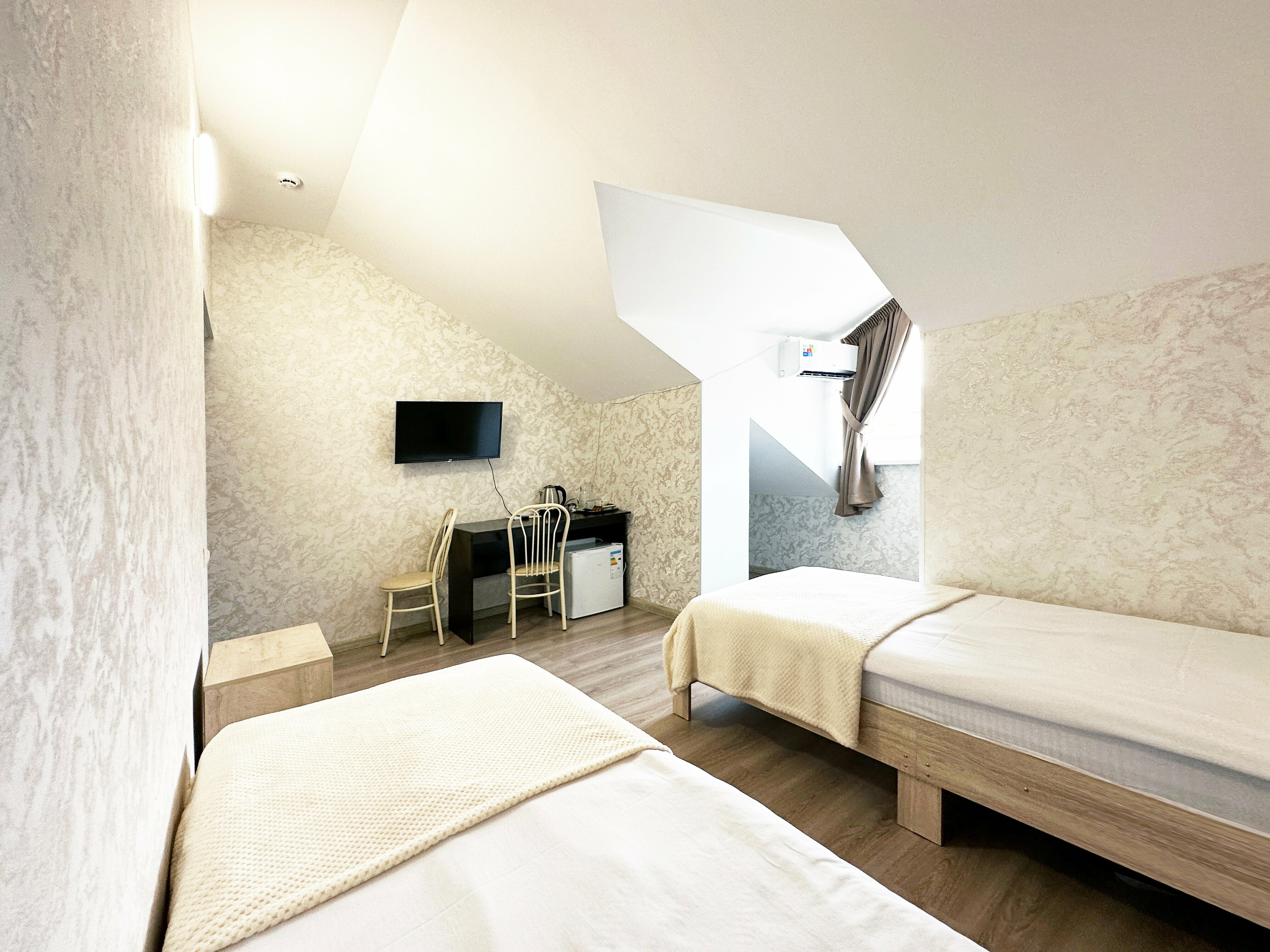 Двухместный номер с 2 отдельными кроватями, вид на город