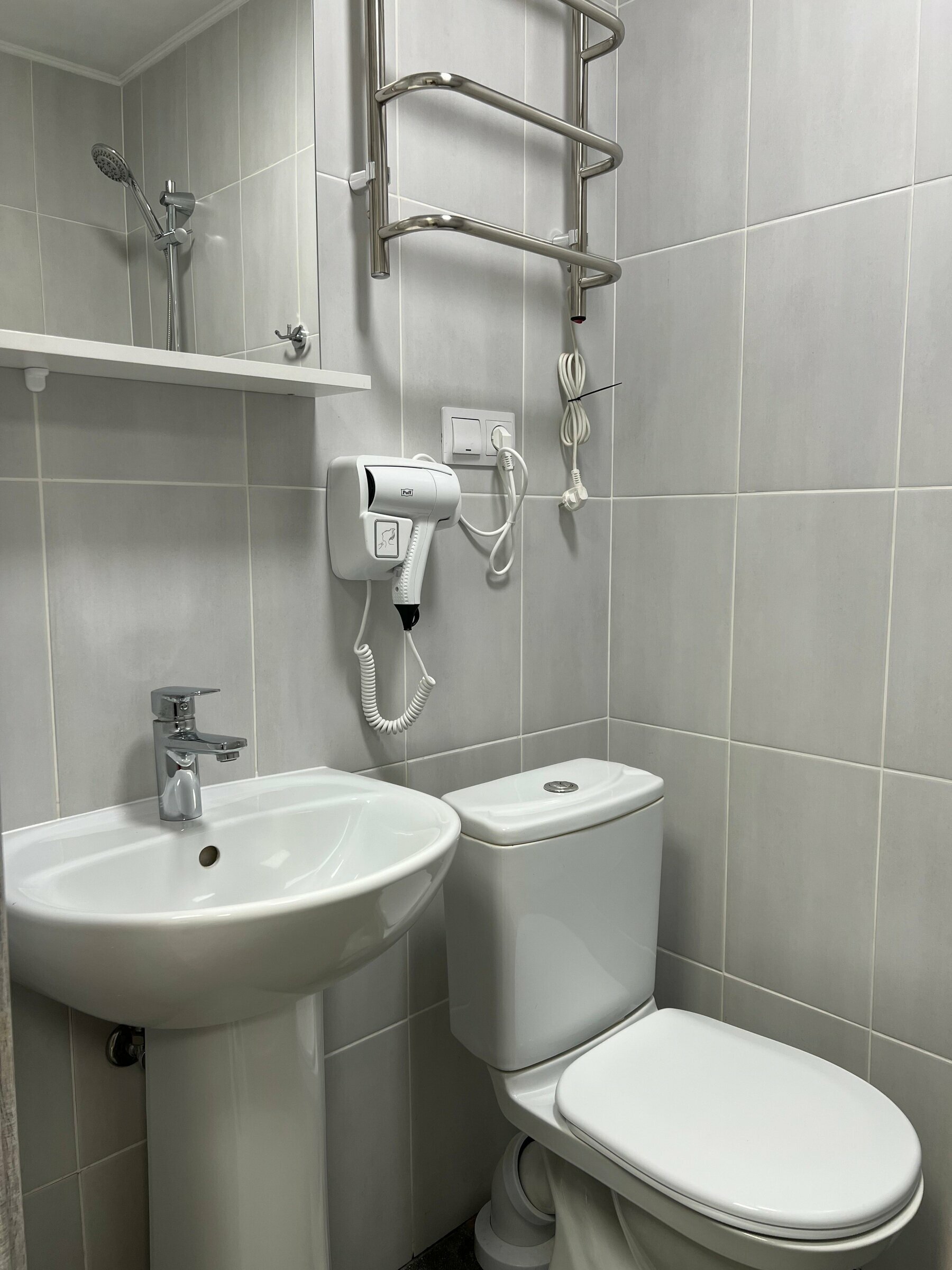 Небольшой двухместный номер с 1 кроватью