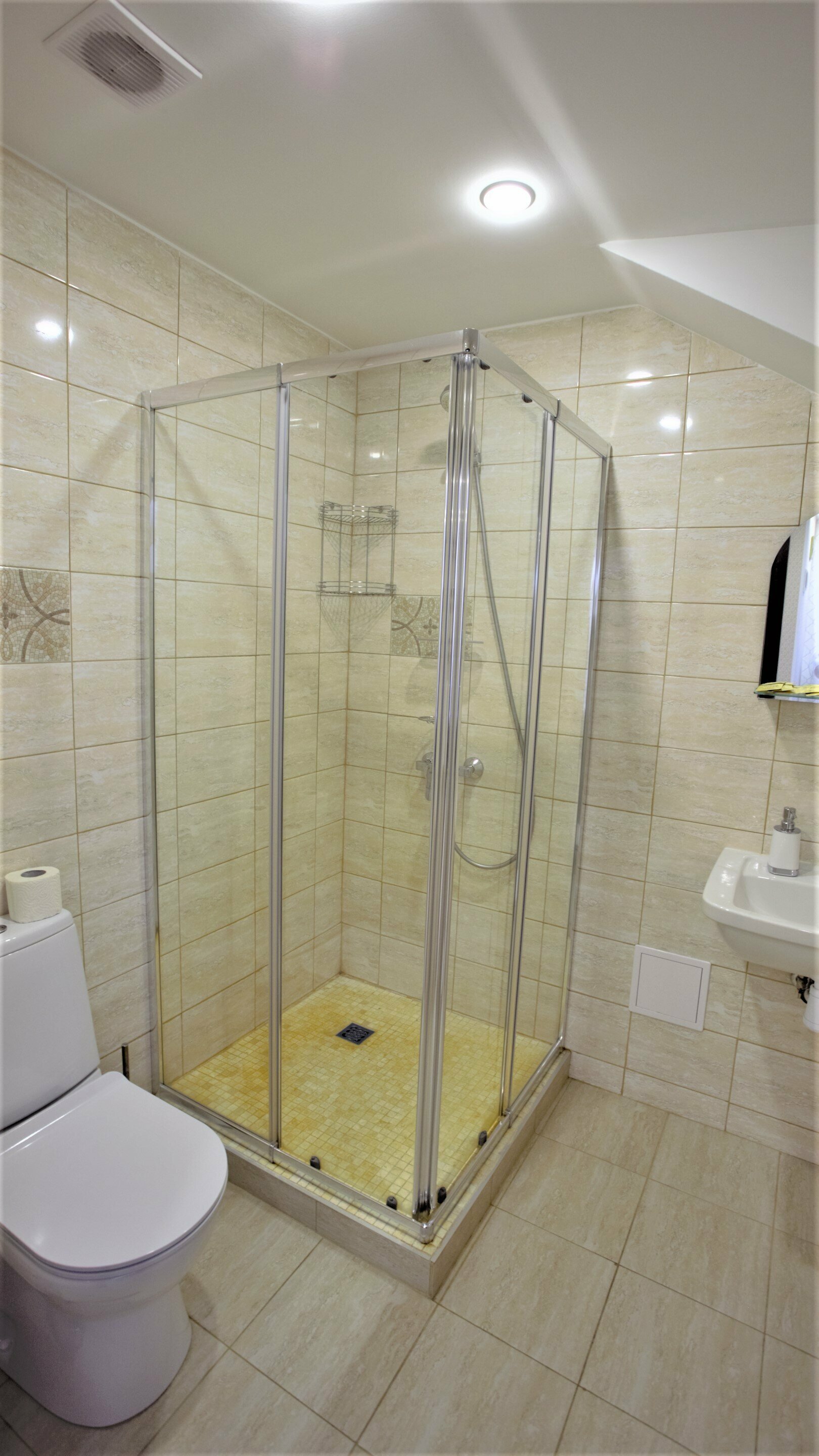 Трехместный номер с душем