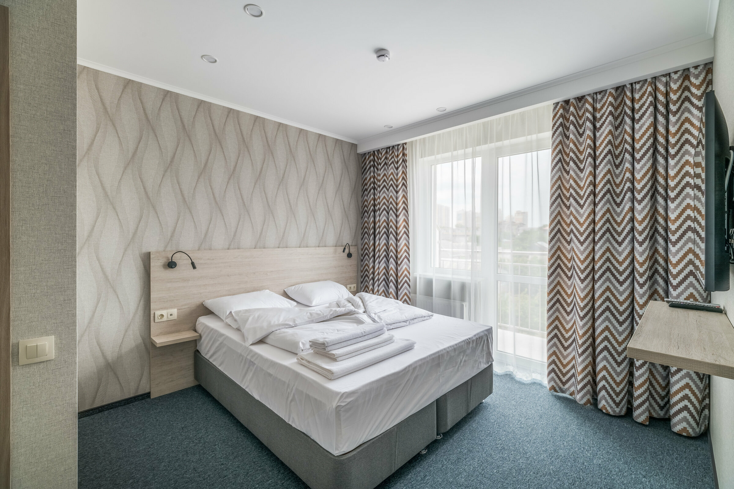 Семейный номер с балконом