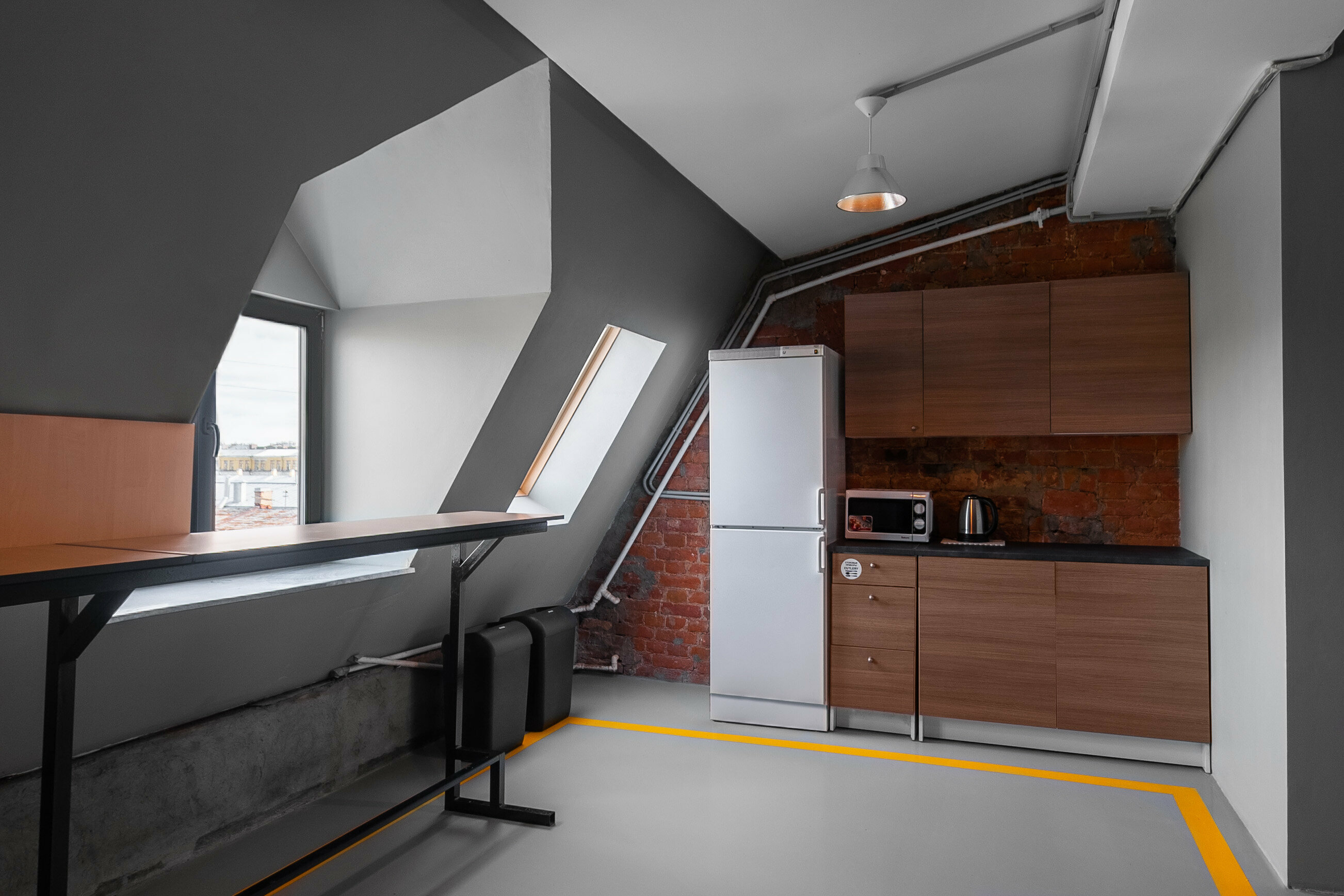 Одноместный номер с общей ванной комнатой