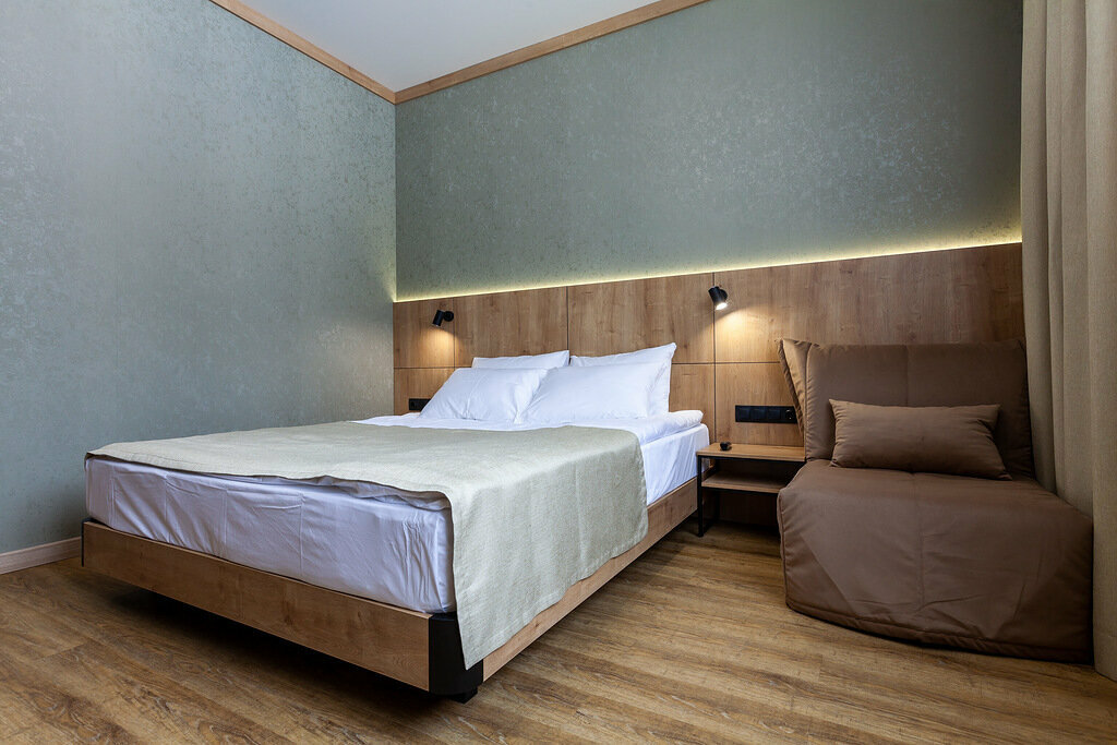 Двухместный номер с 1 кроватью и видом на горы