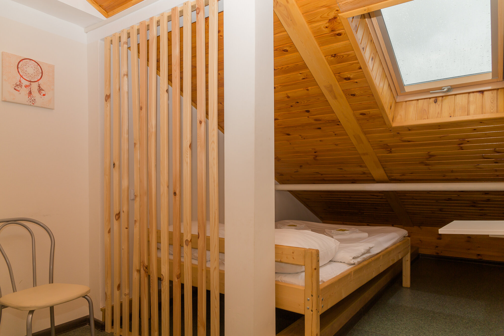 Двухместный номер с 1 кроватью и общей ванной комнатой