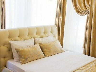 Двухместная комната "Семейная" с двуспальной кроватью